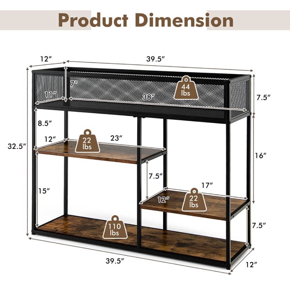 VERYKE 7854832625688 Console-Sofa-Tables - View #3
