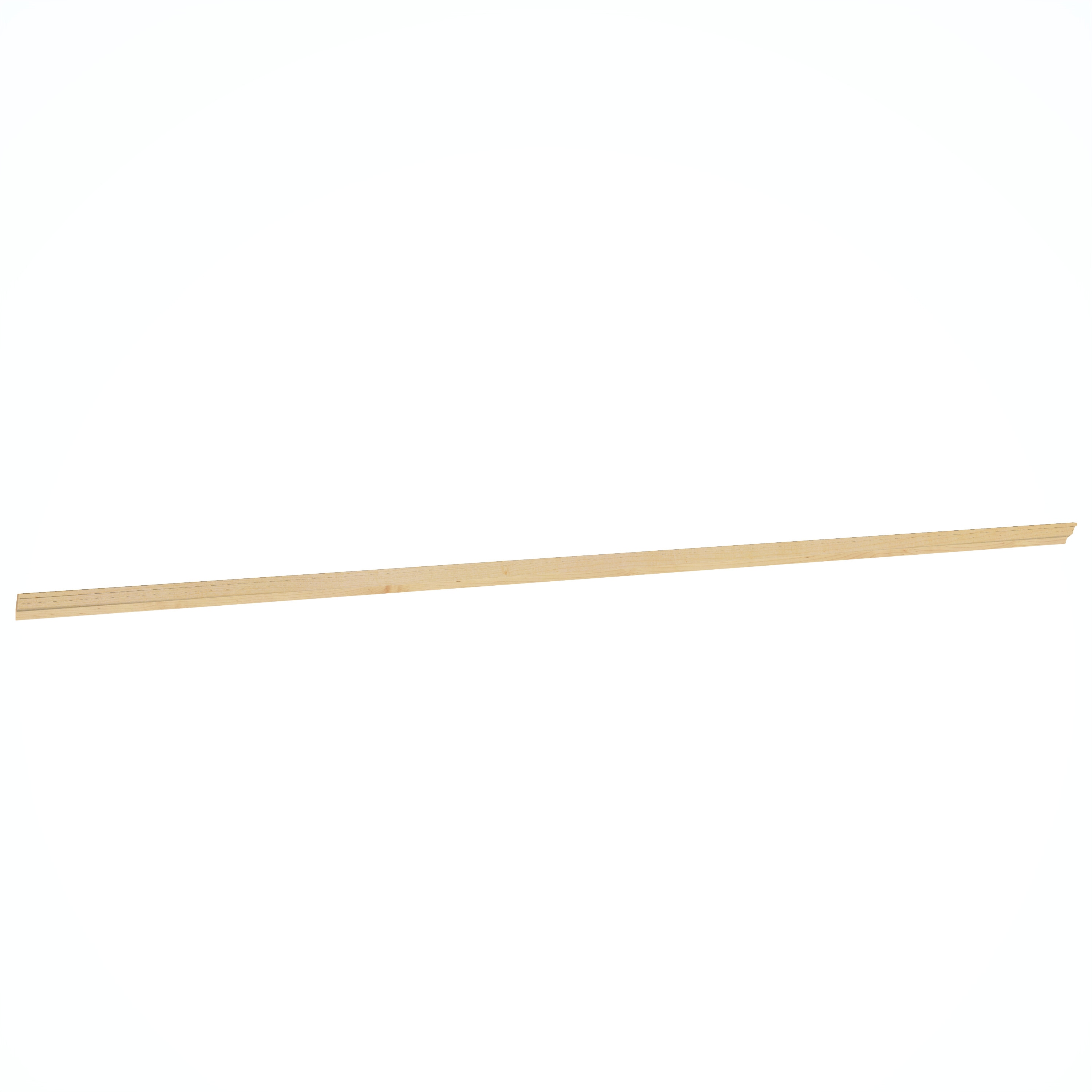 Diamond Express 62J-SWLCRM8 Cabinet Crown Moulding 96-in W x 2.1-in H x 2.2-in D Natural Light Brown Stained