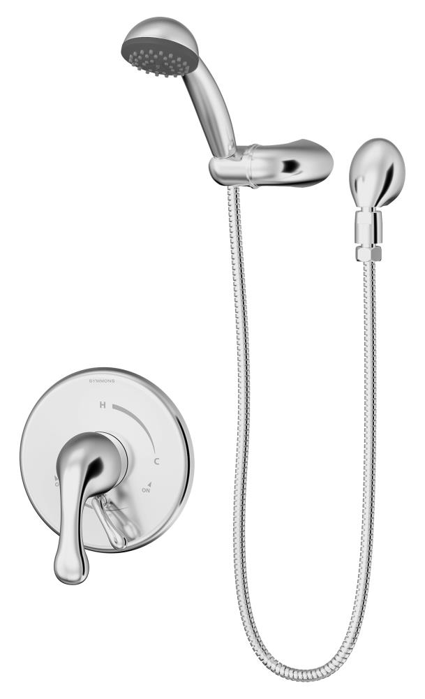 Symmons S-6603-1.5-TRM Unity Polished Chrome 1-handle Single Function Round Shower Faucet (Valve Not Included)