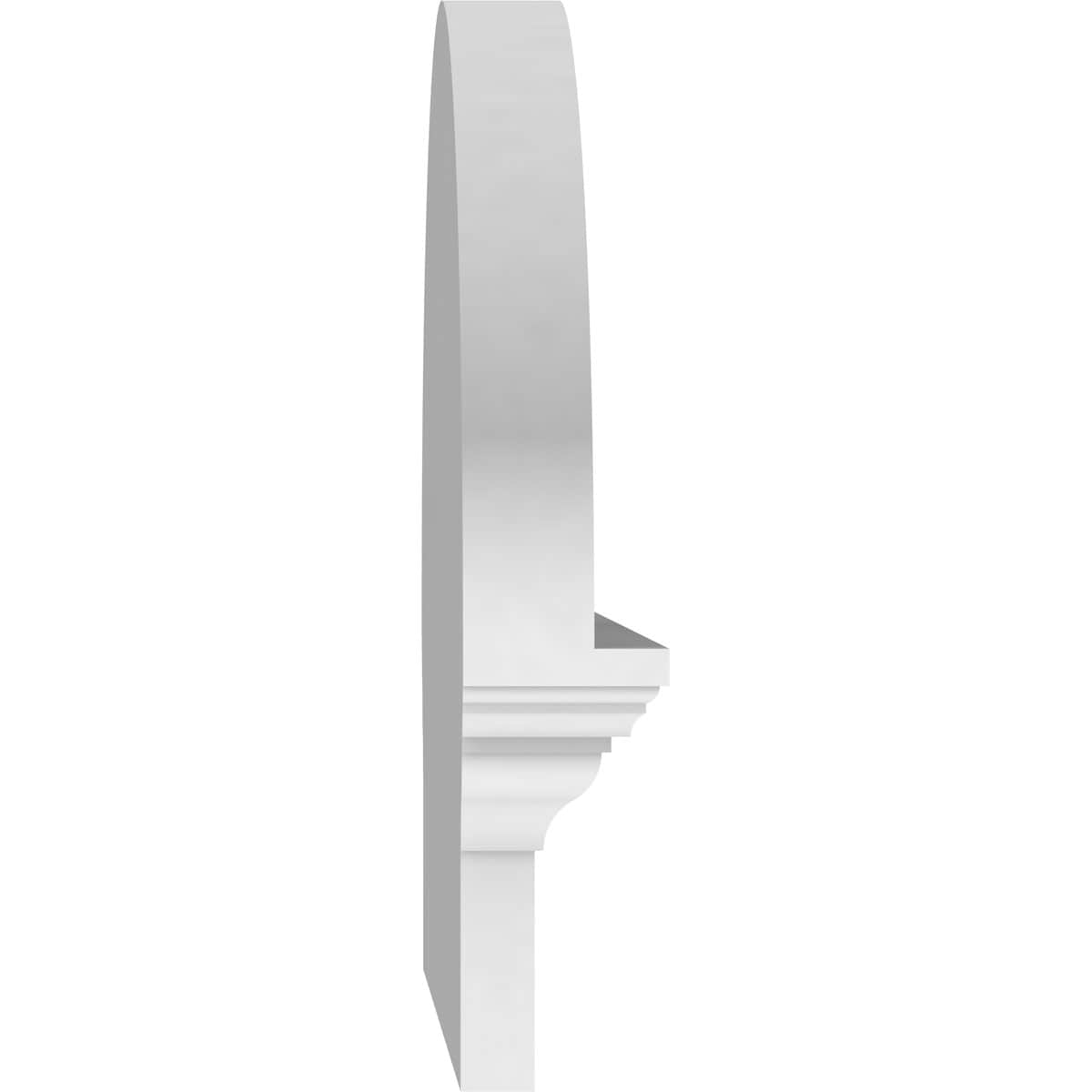 Ekena Millwork PEDPC034X155ELL01 Exterior-Window-Trim - View #4