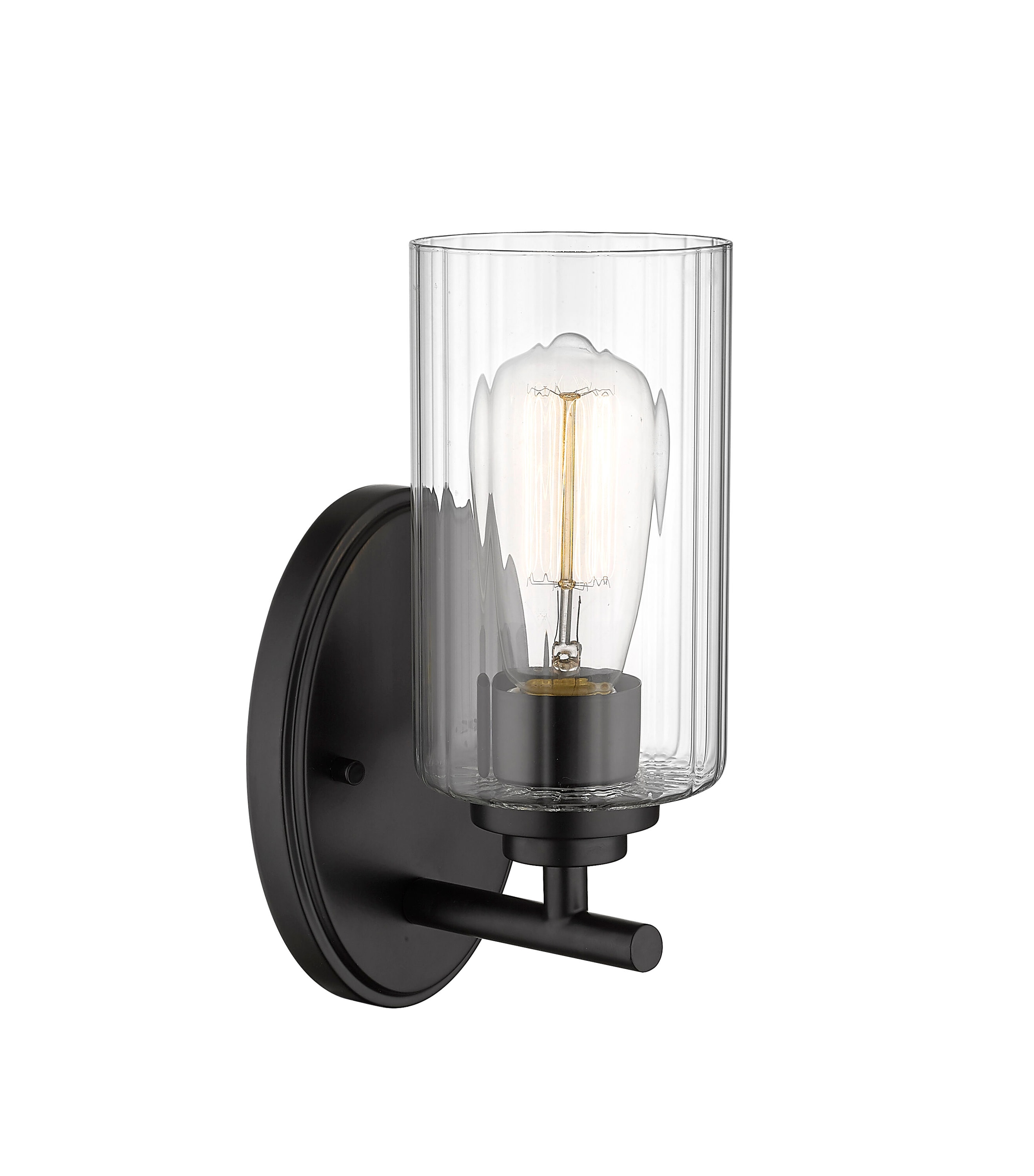 Innovations Lighting 353-1W-BK-CL b089995 - View #3