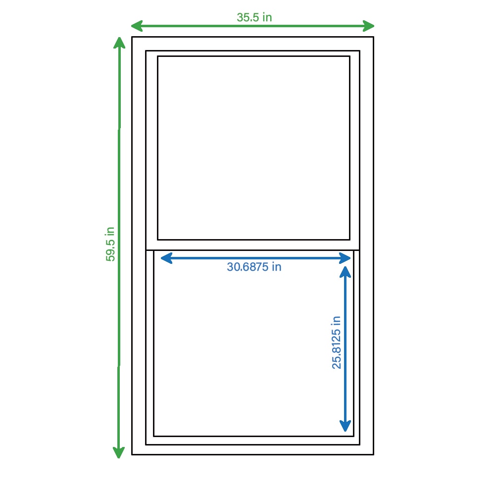 RELIABILT 150SH36600002 Single-Hung-Windows - View #3