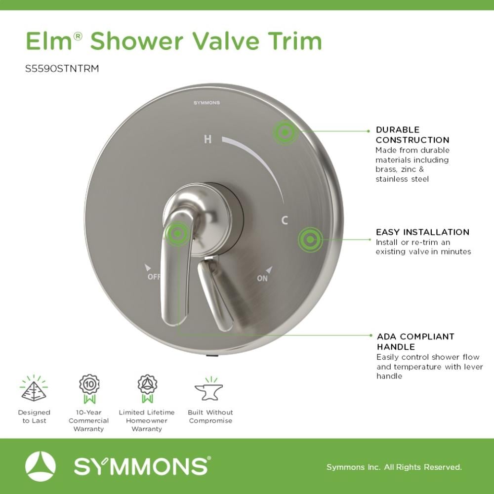 Symmons S5590STNTRM Shower-Handles - View #3