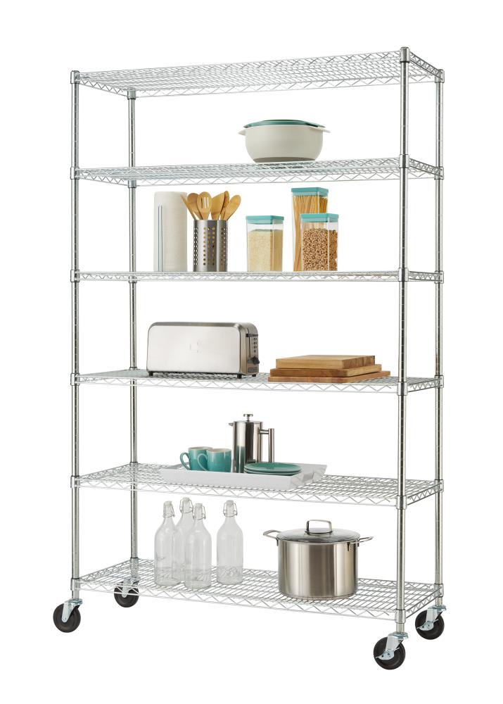 6 Tier Steel Utility Shelving Unit, What Is Nsf Shelving