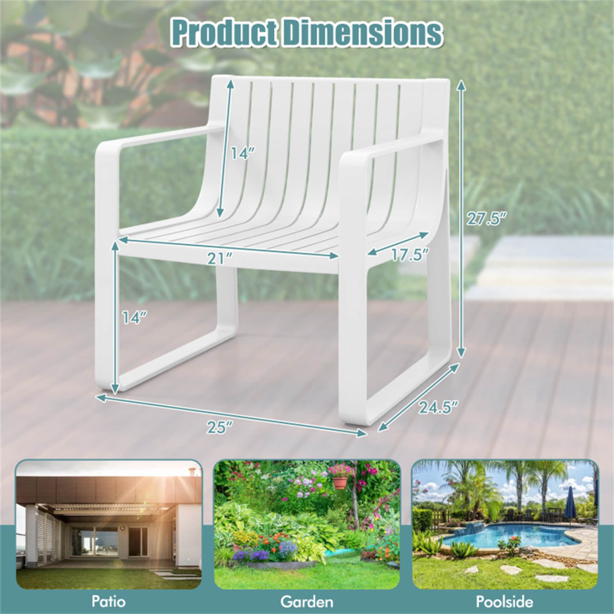 BABOOM BOM-72814WH-CO Patio-Chairs - View #3