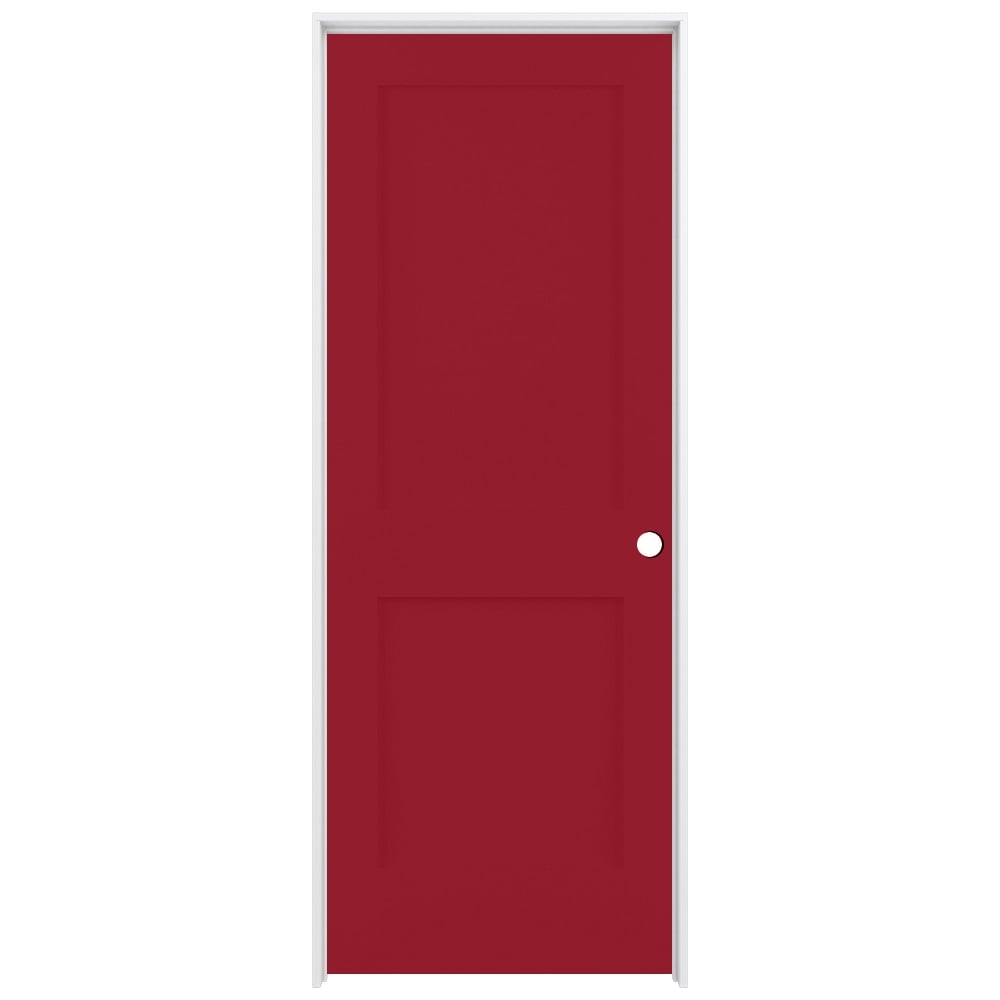 2 Panel Square Shaker Prehung Interior Doors At Lowes Com   14991541 