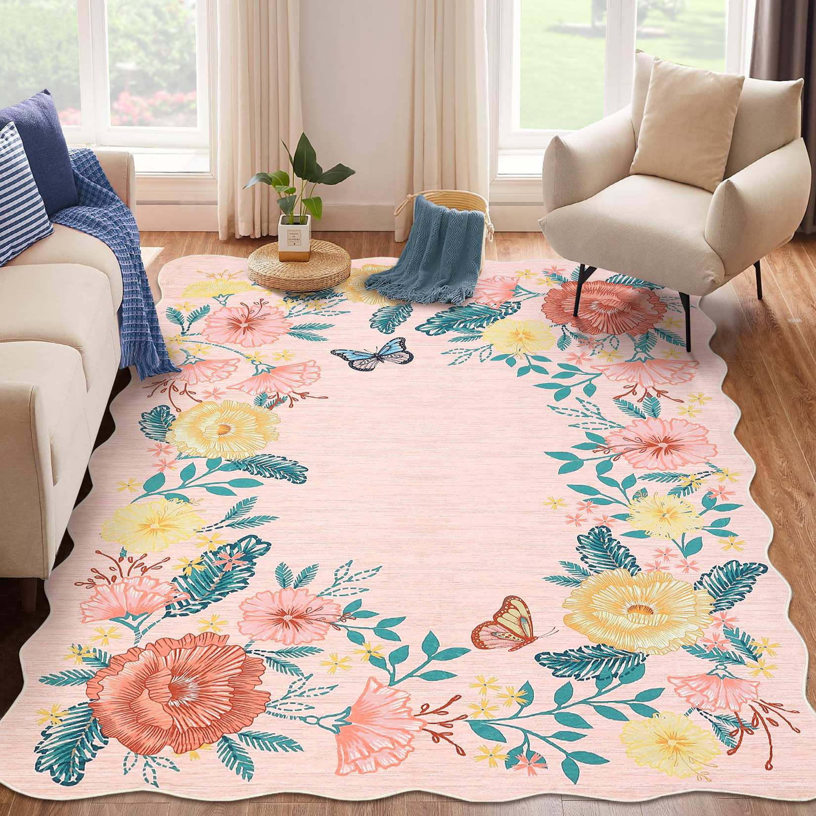 Qeetex SUNNY-PHK-339UAPGM rugs - View #3