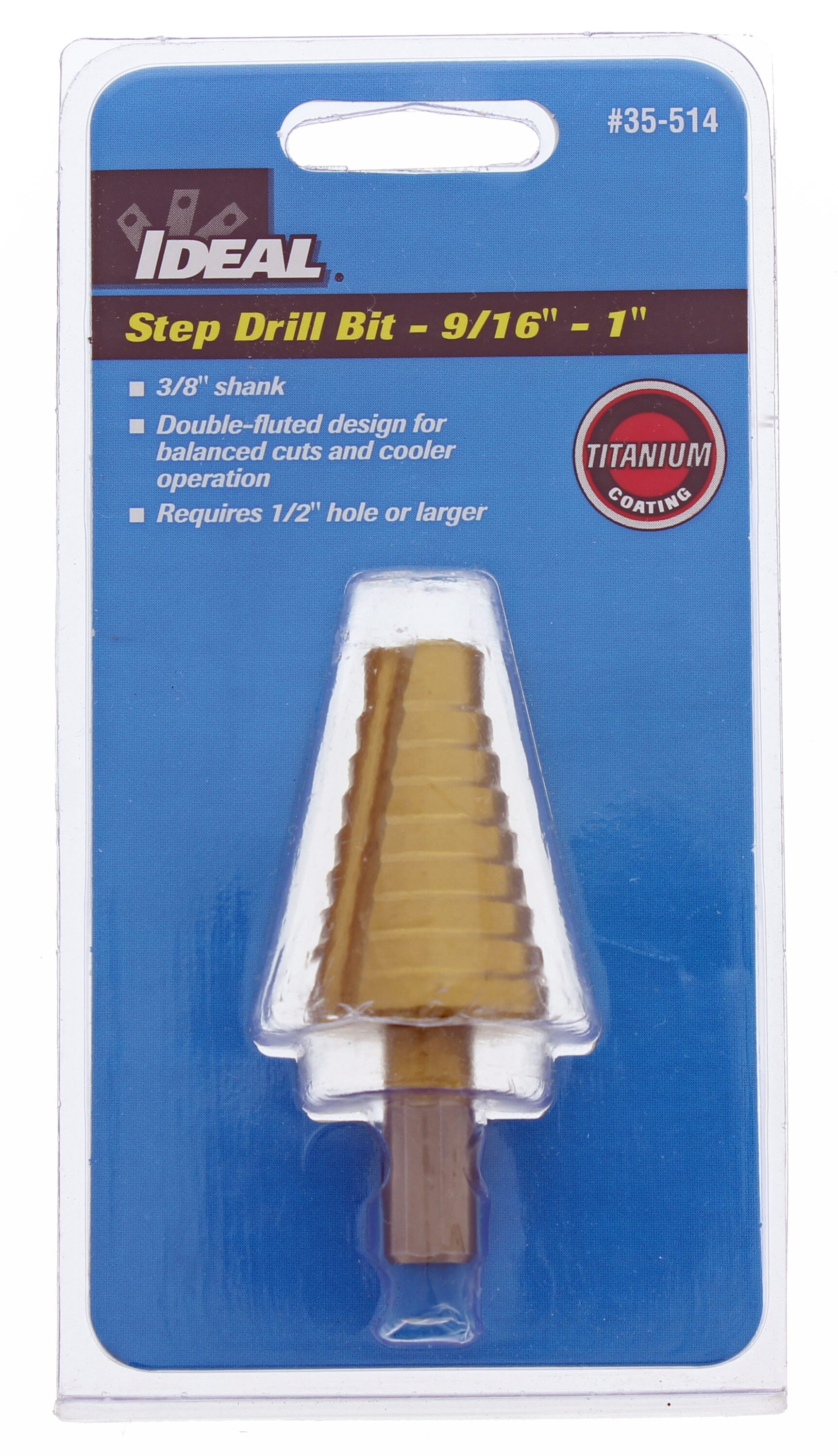 IDEAL 35-514 Metal-Step-Drill-Bits - View #5
