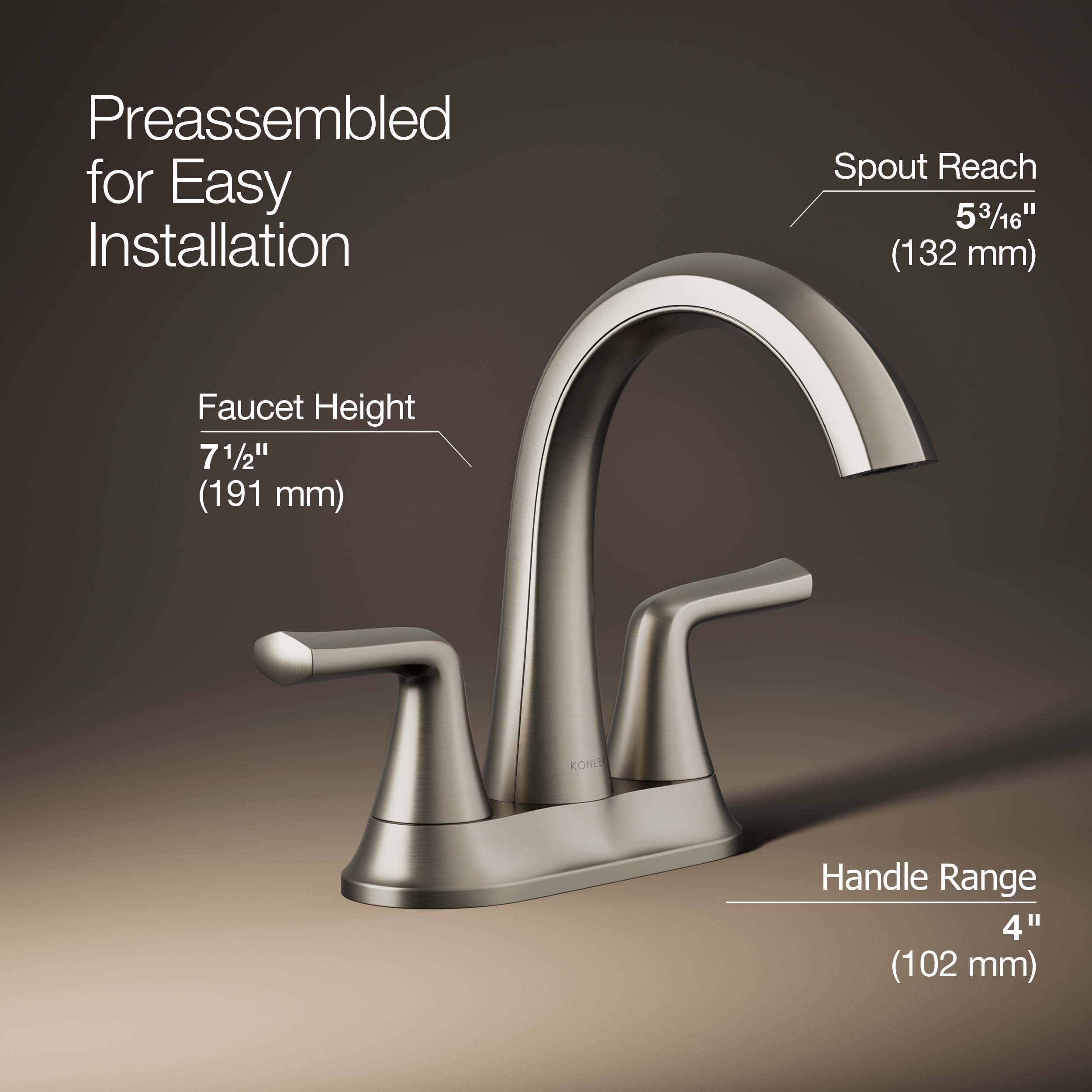 KOHLER R27212-4D-BN Lavatory-Faucets - View #11