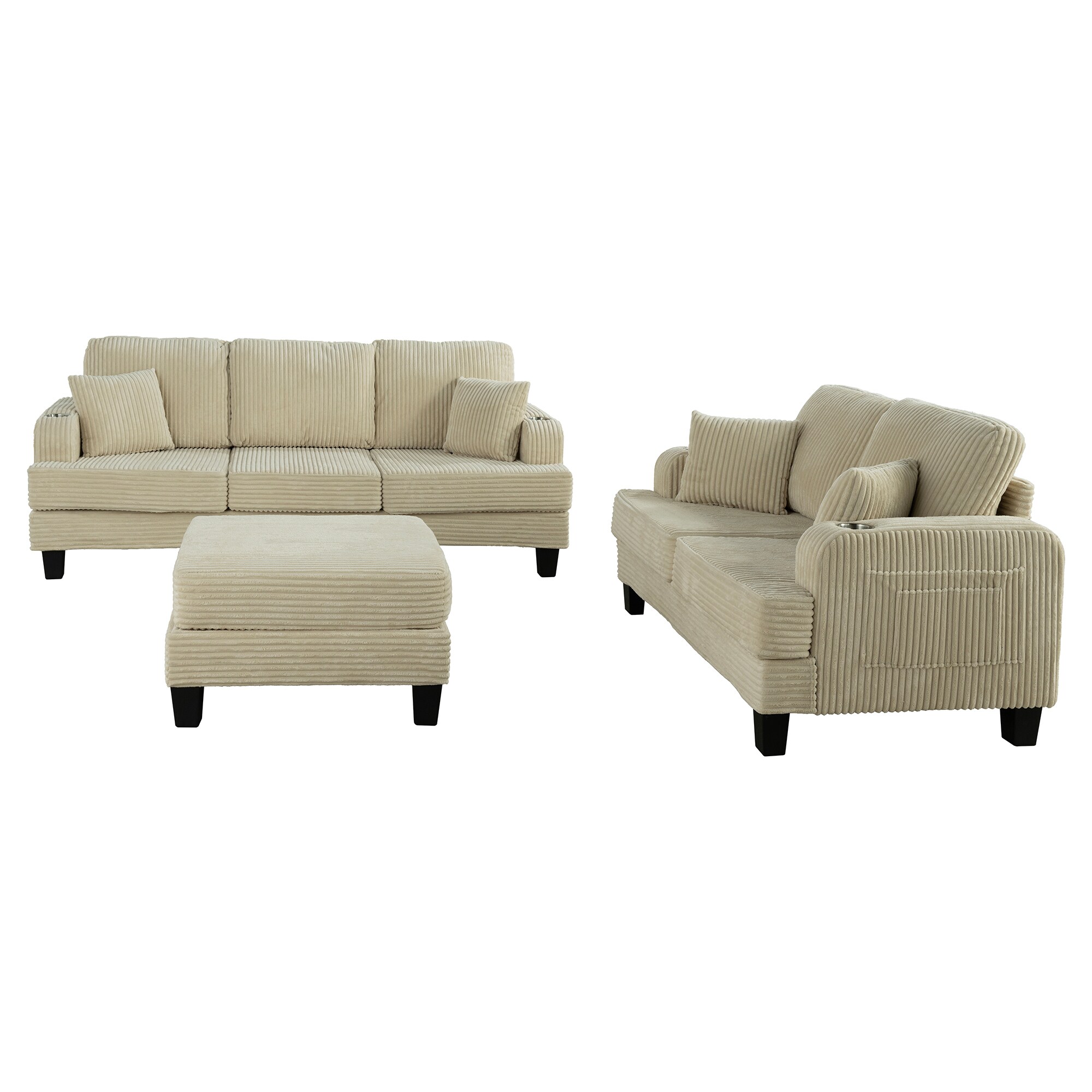 IHOMEadore MDSL6932BG Sofas-Loveseats - View #17