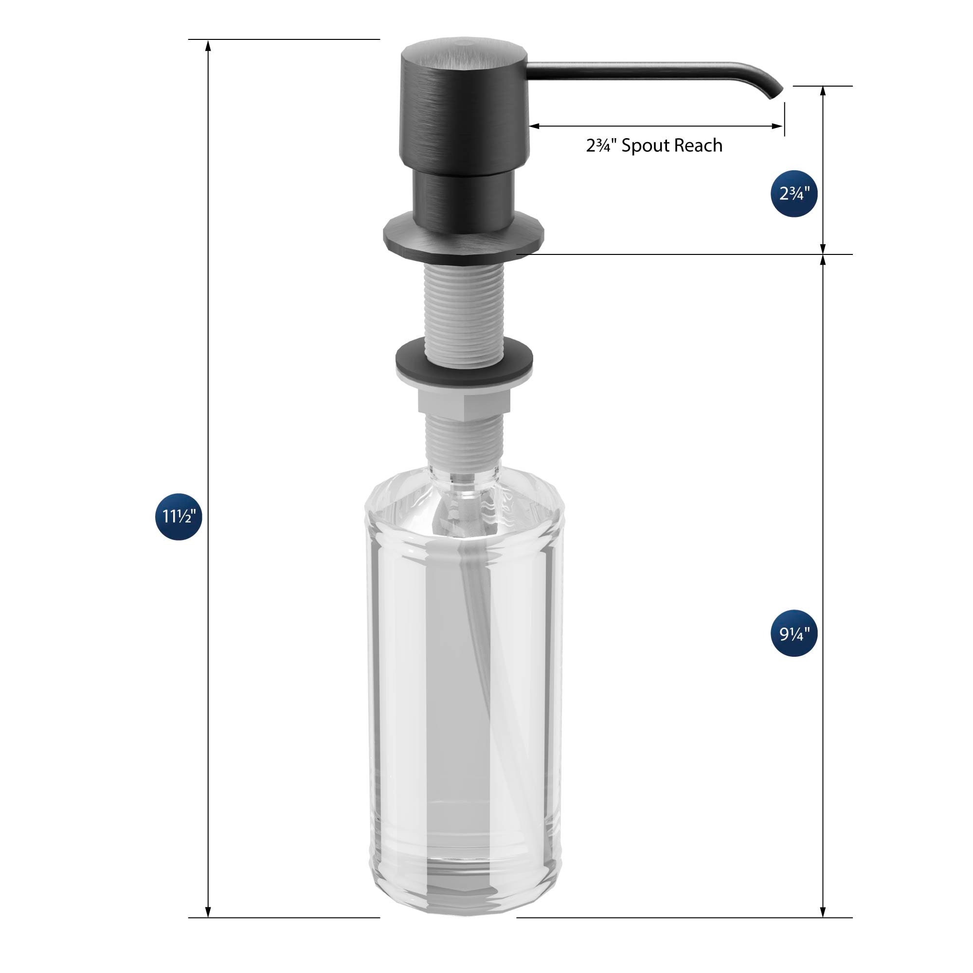Karran SD25GG Soap-Lotion-Dispensers - View #3