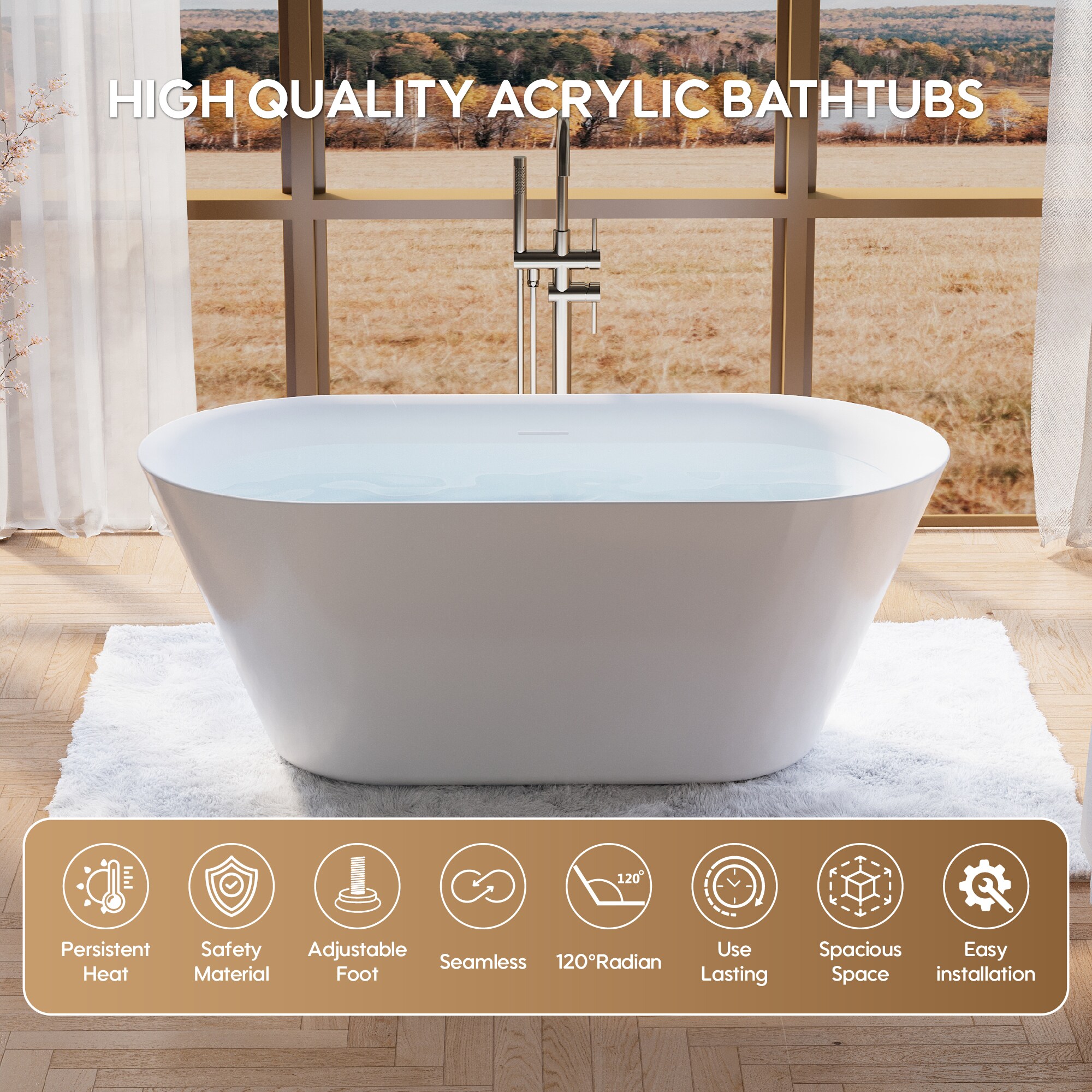 WELLFOR BM-P207796 bathtubs - View #4