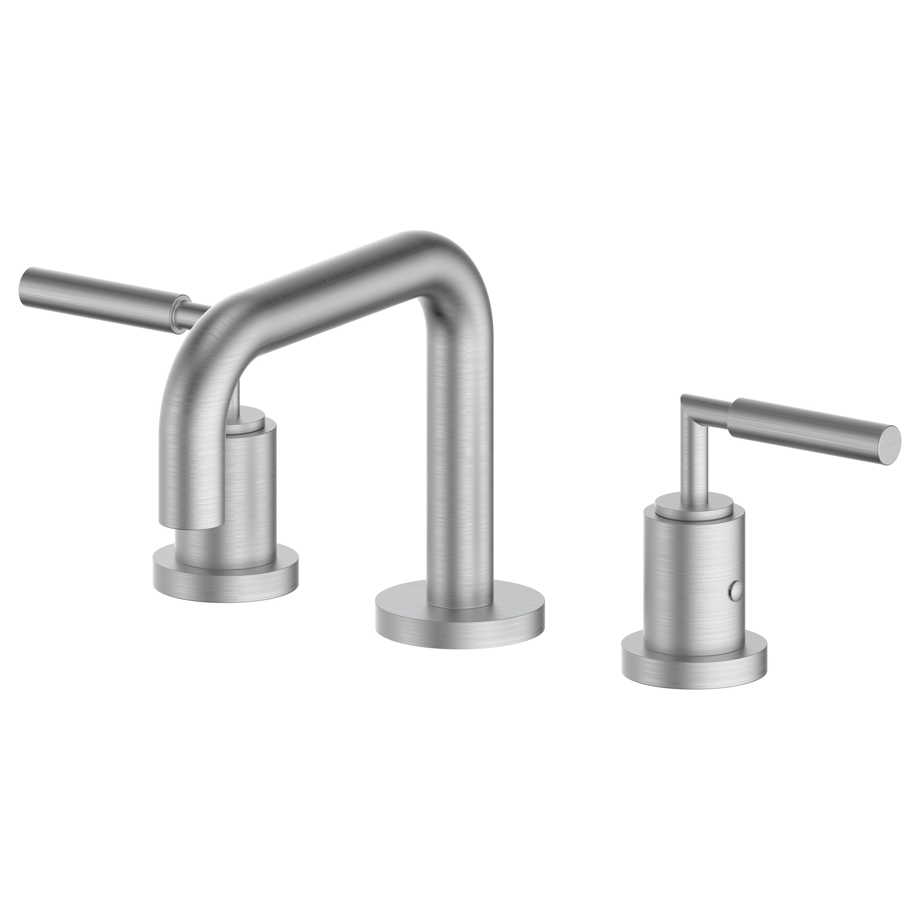 ZLINE KITCHEN & BATH ELD-BF-BN Eldorado Brushed Nickel Widespread 2-handle Low-arc Residential Handle Bathroom Sink Faucet with Drain