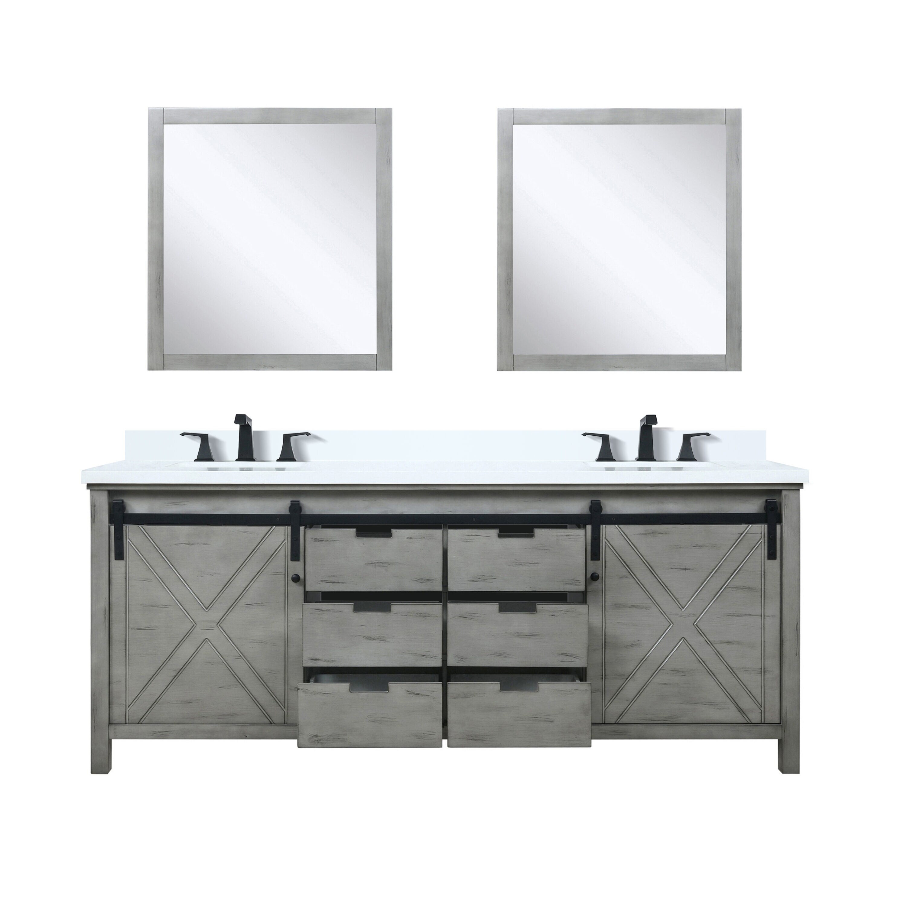 Lexora LVM80DH311 Bath-Vanity-Combo - View #4
