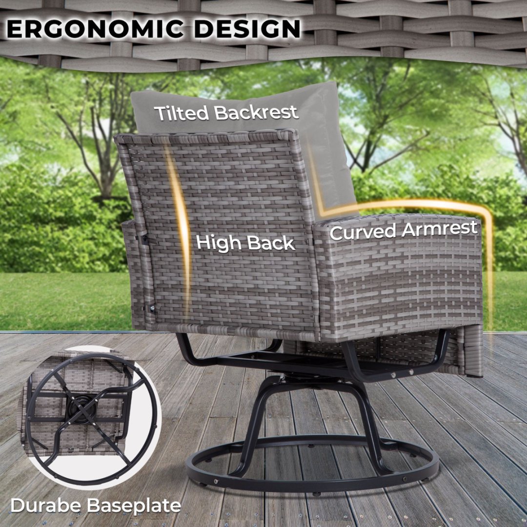 EarlGrove LS-MZ300712GYGY Patio-Conversation-Sets - View #5