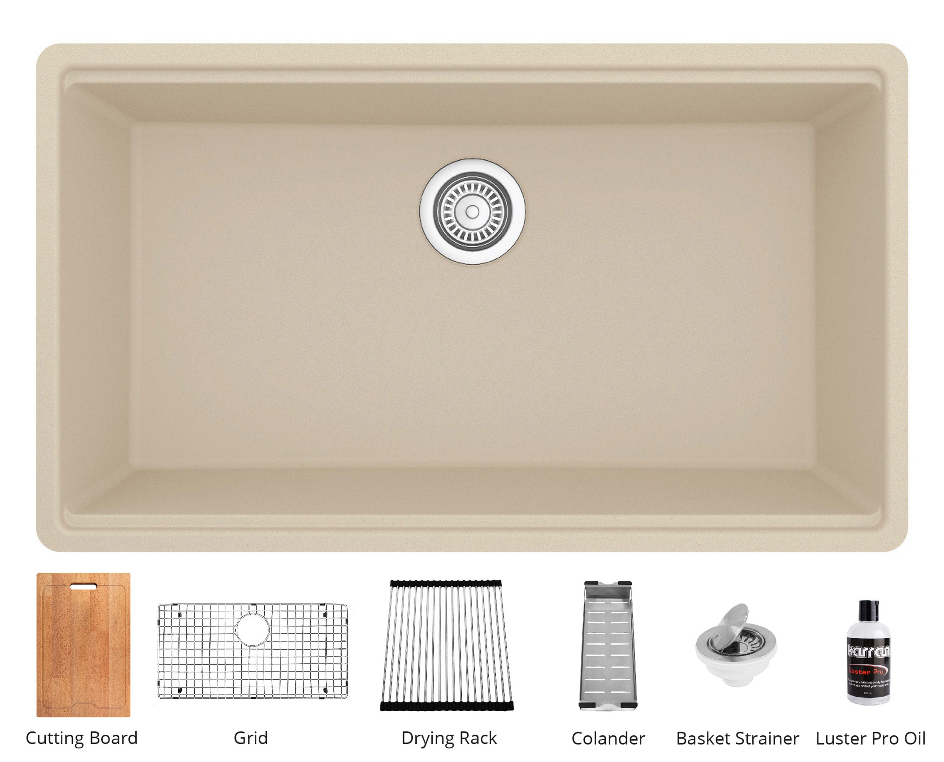Karran QUWS-875-BI Kitchen-Sinks - View #3