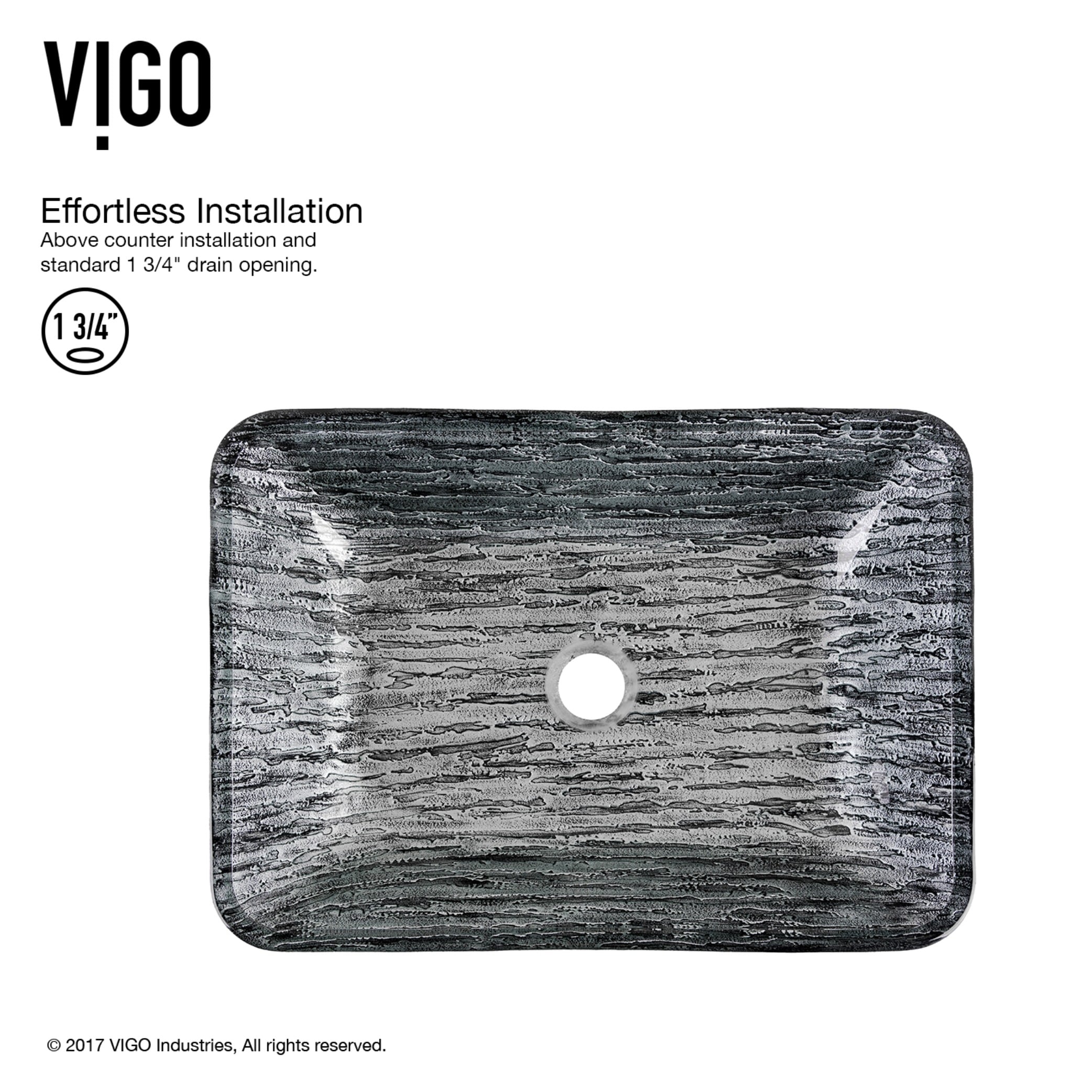 VIGO VGT1702 Bath-Sink - View #3