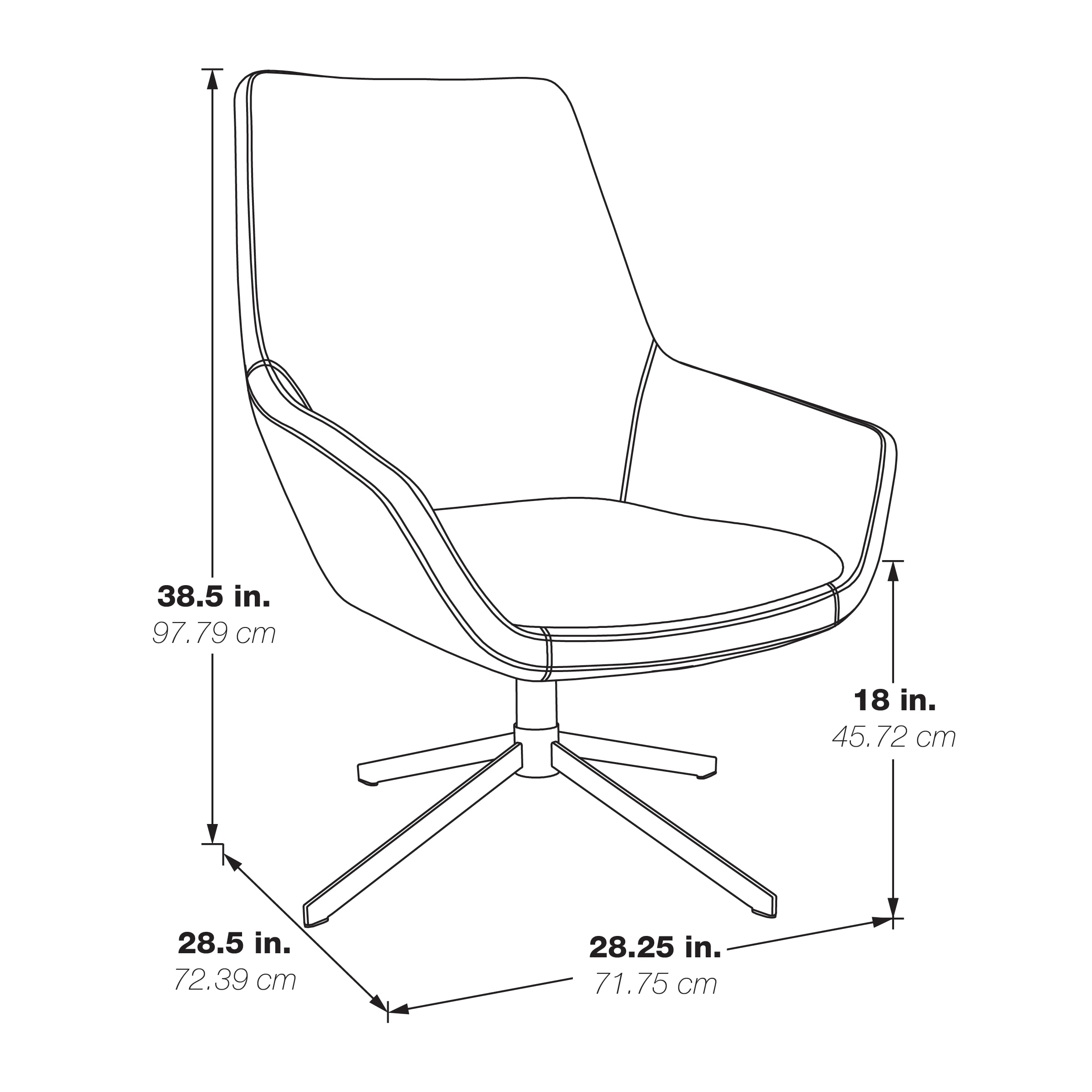 Office Star Products FL80228B-U6 Office-Chairs - View #7