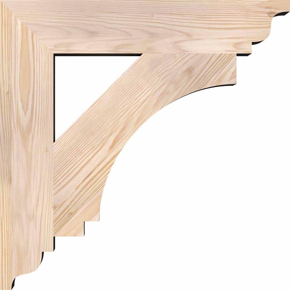 Ekena Millwork BKT04X20X20IMP01SDF Exterior-Brackets-Braces - View #3