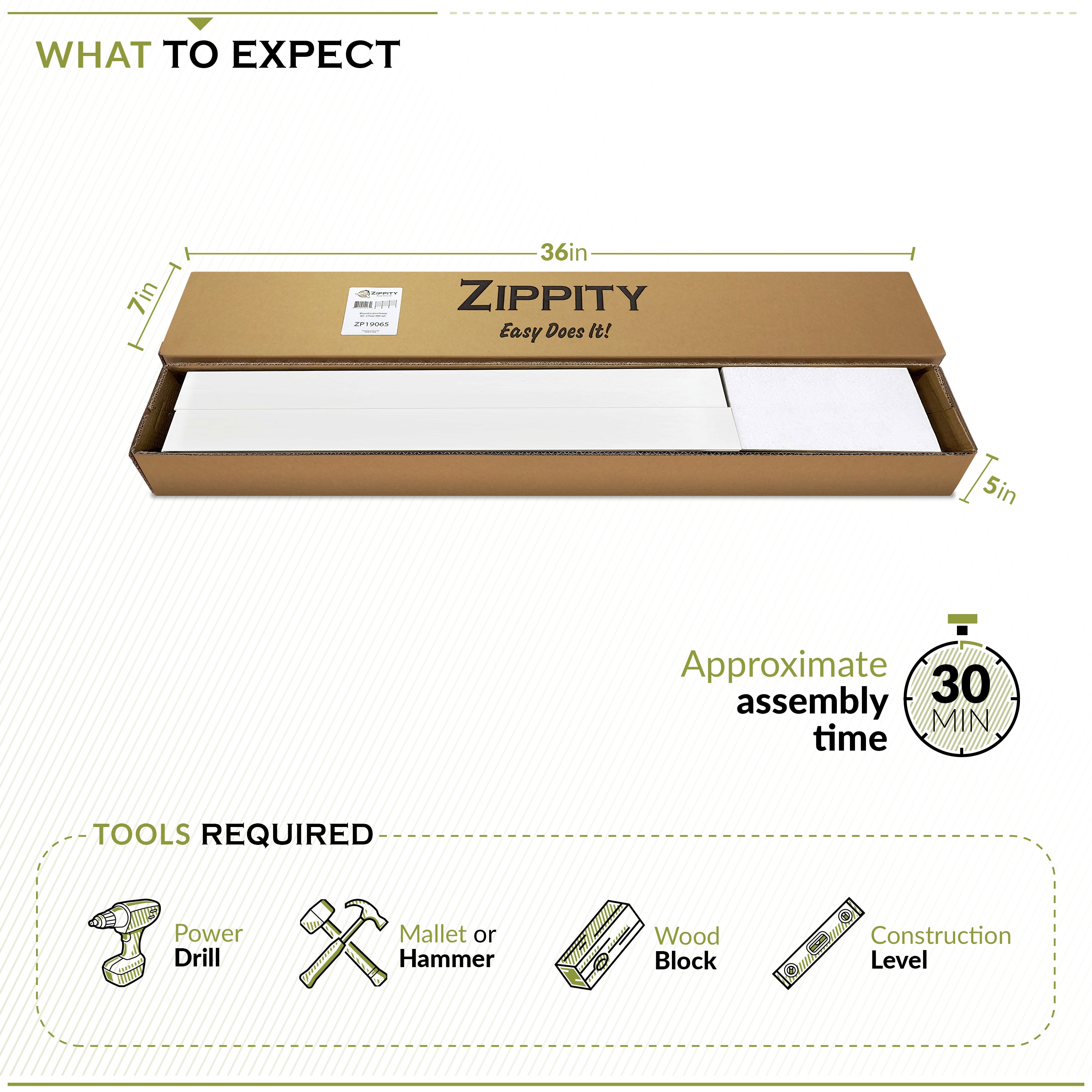 Zippity Outdoor Products ZP19065 Vinyl-Fence-Panels - View #8