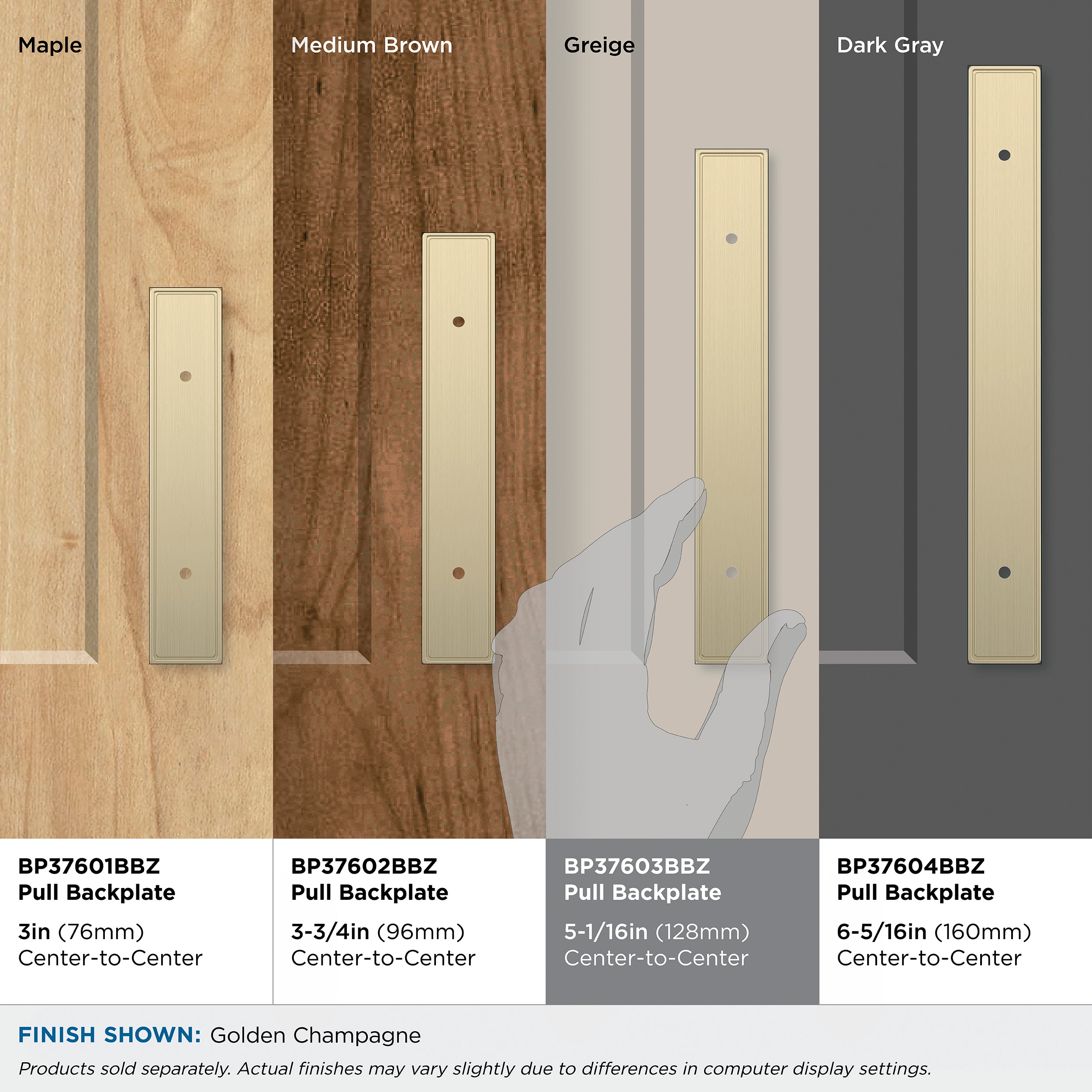 Amerock BP37603BBZ Drawer-Hardware - View #6