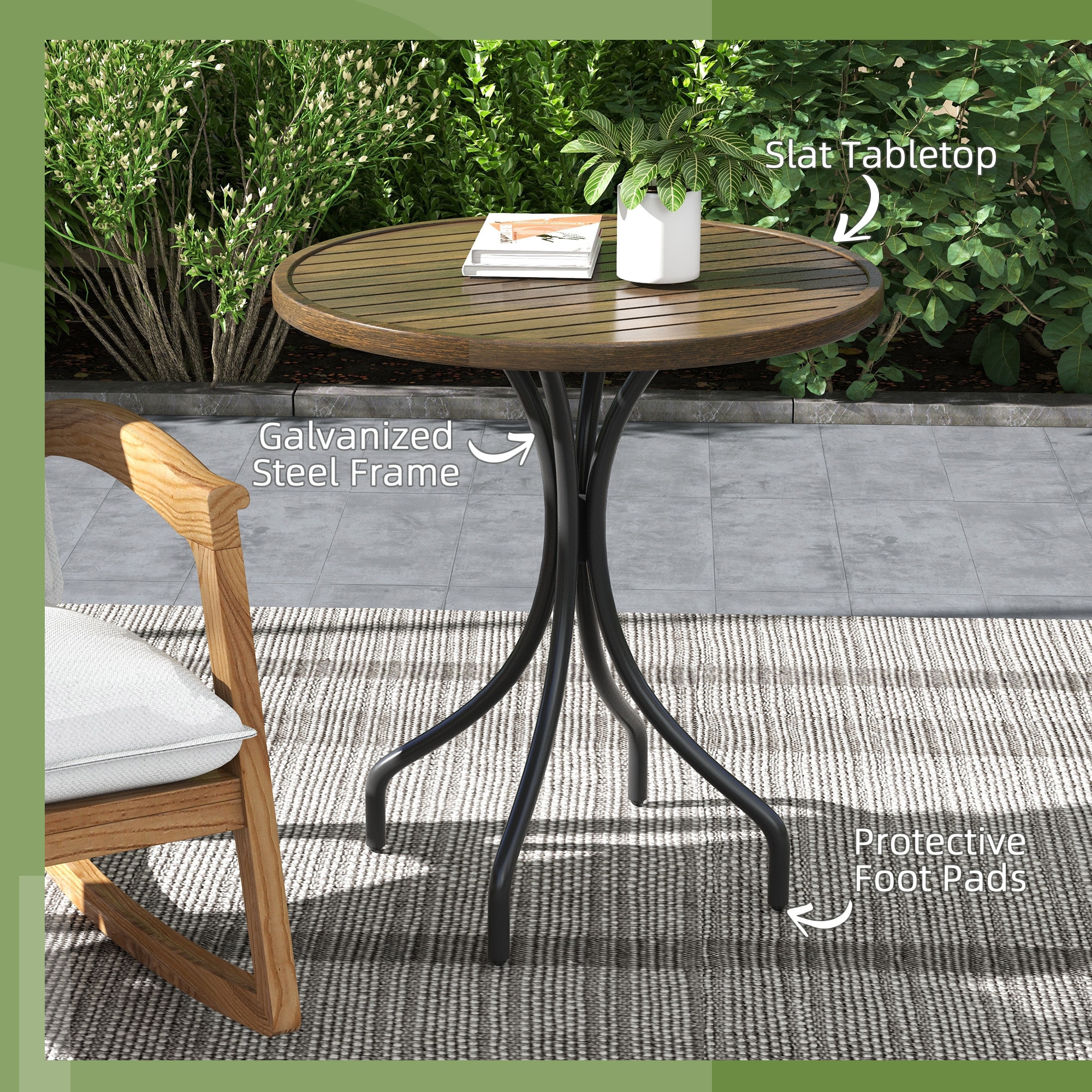Miki Shinly AB-4465-114JJ Patio-Tables - View #6