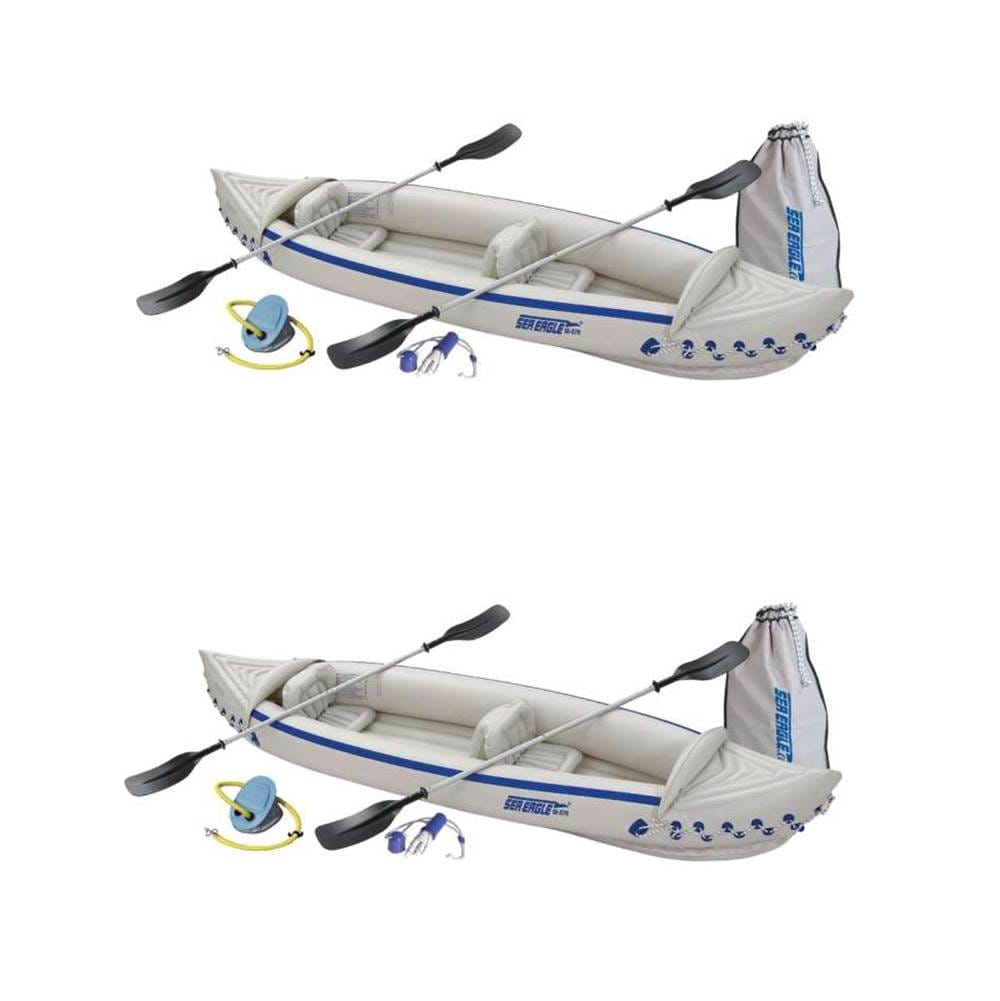 Kayaks at