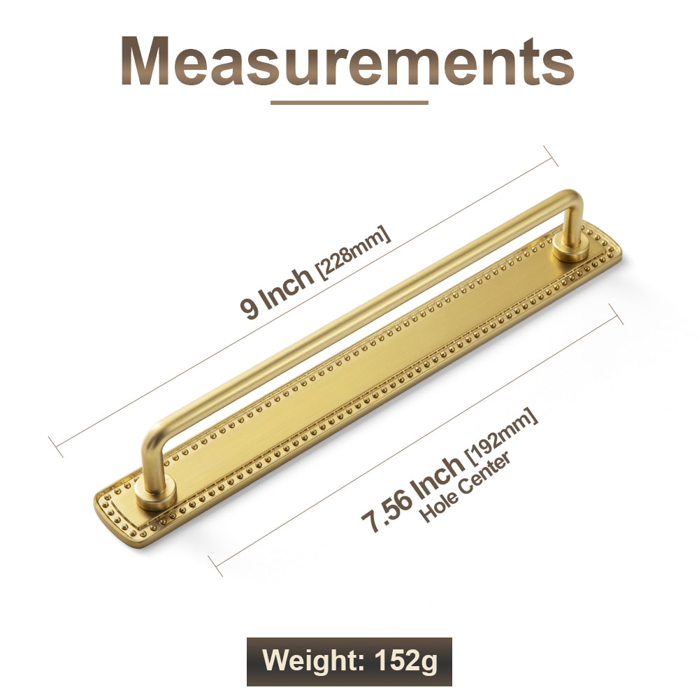 Miaokesen 1827LSJ-G018-192-2 Cabinet-Pulls - View #2