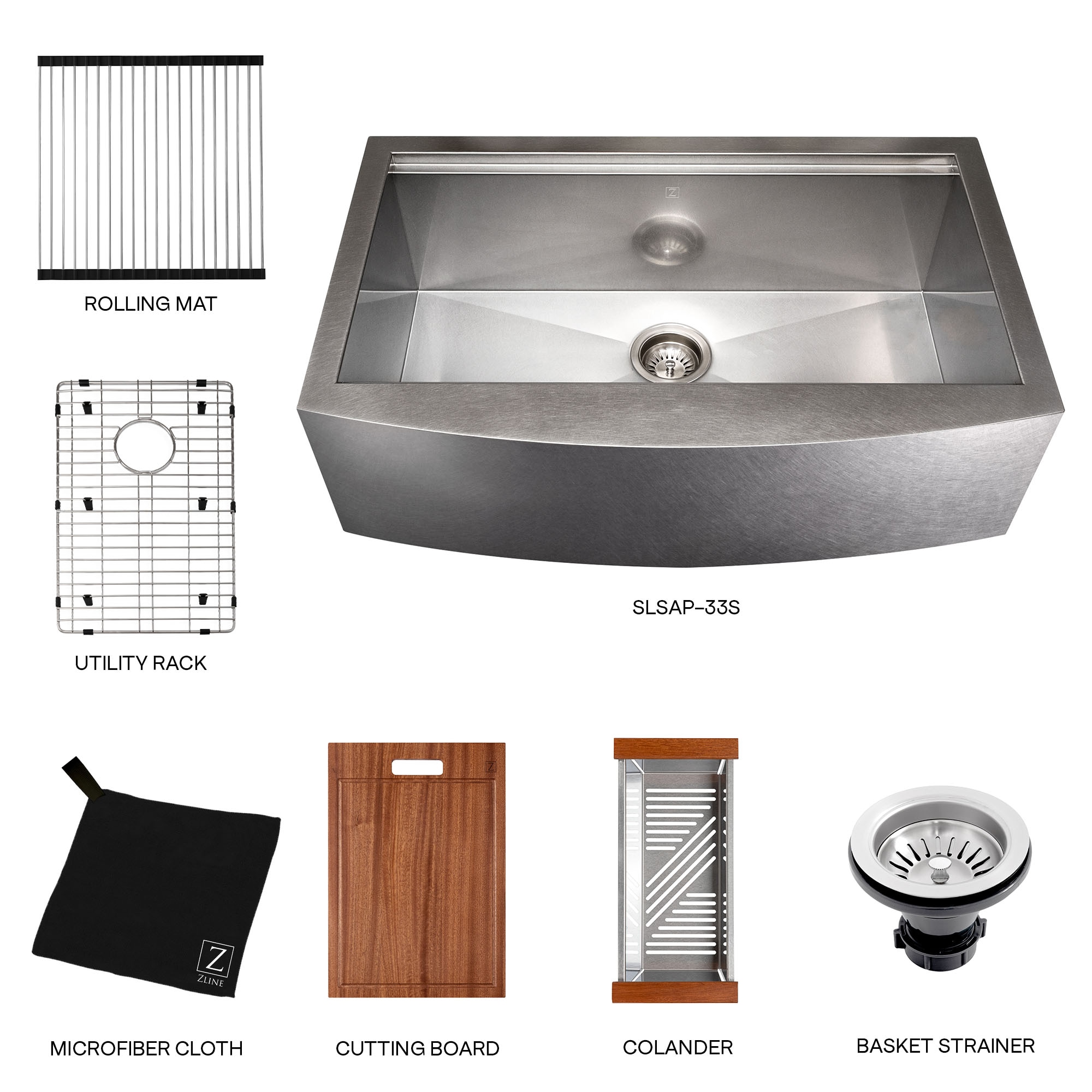 ZLINE KITCHEN & BATH SLSAP-33S Kitchen-Sinks - View #7