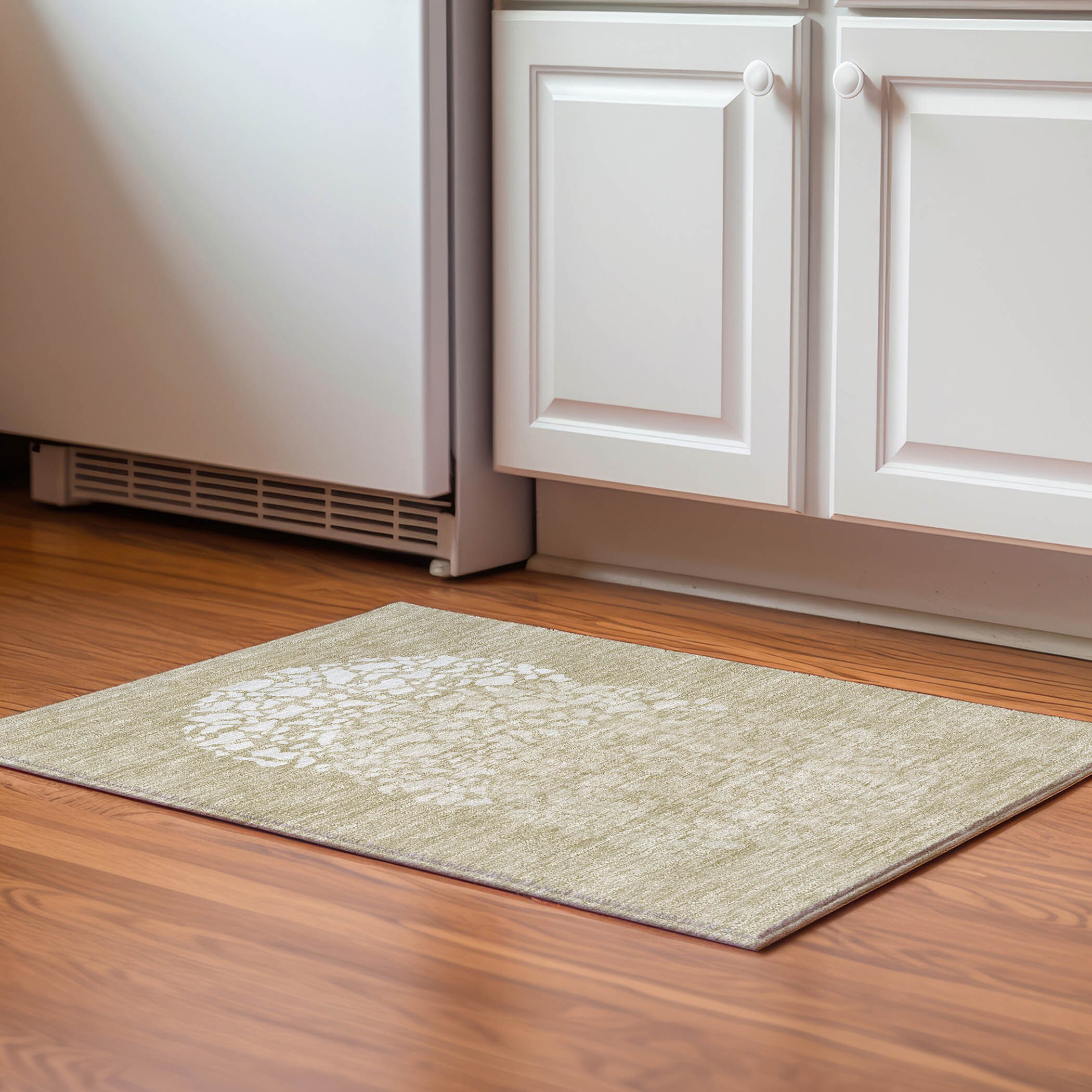Addison Rugs AMF643BG20X30 Mayfield AMF643BG 2 x 3 (ft) Loomed Polyester Beige Rectangular Indoor Geometric Machine washable Area rug