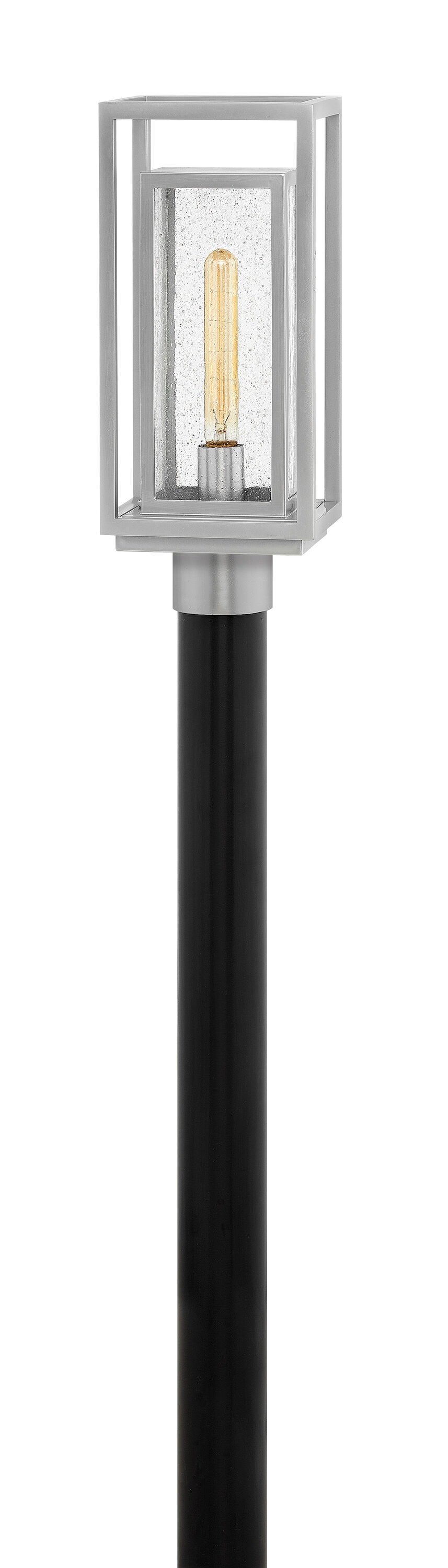 Hinkley 1001SI-LV Republic 17-Inches Satin Nickel Coastal Outdoor Pier mount