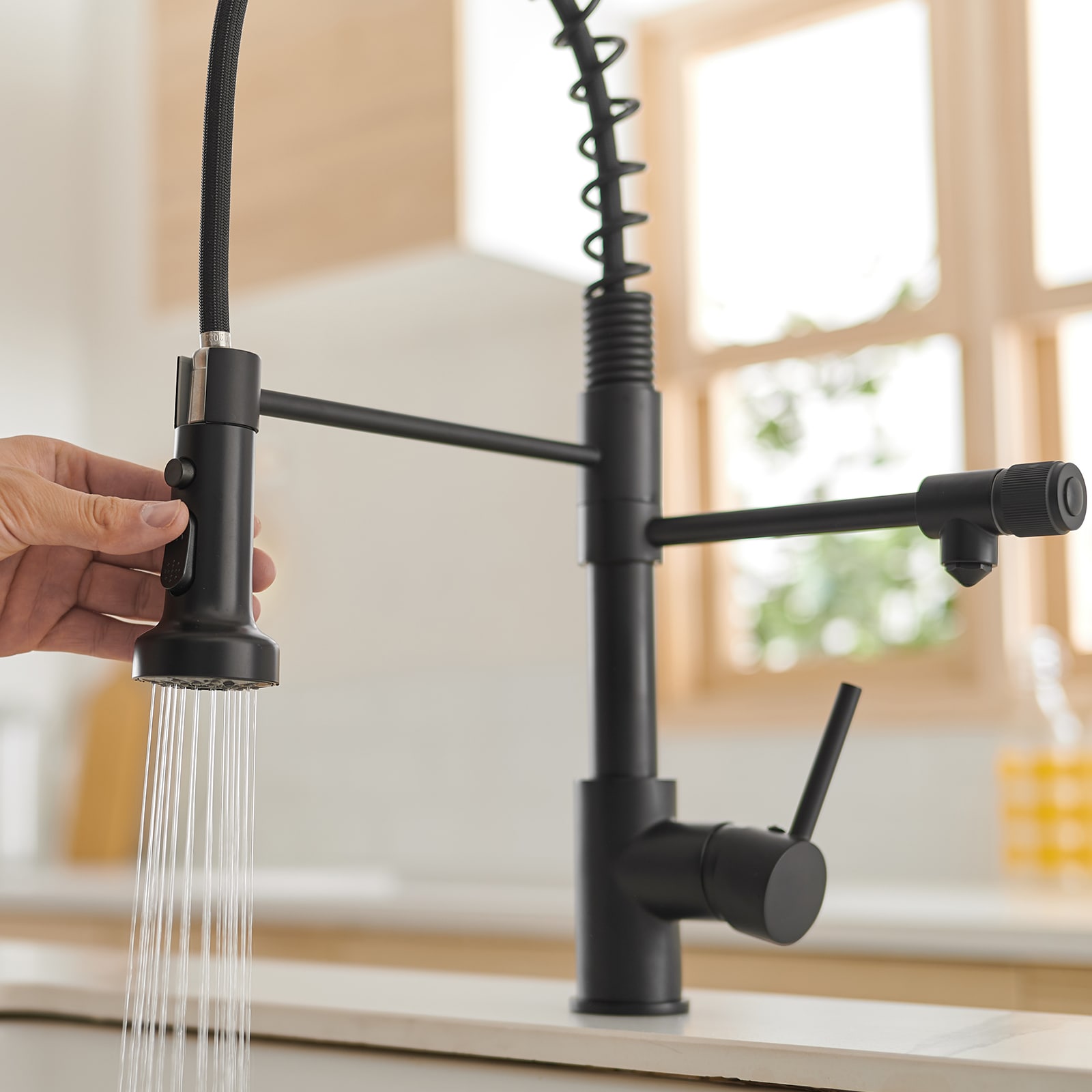 Flynama XY-H-2223B-2P Kitchen-Faucets - View #3