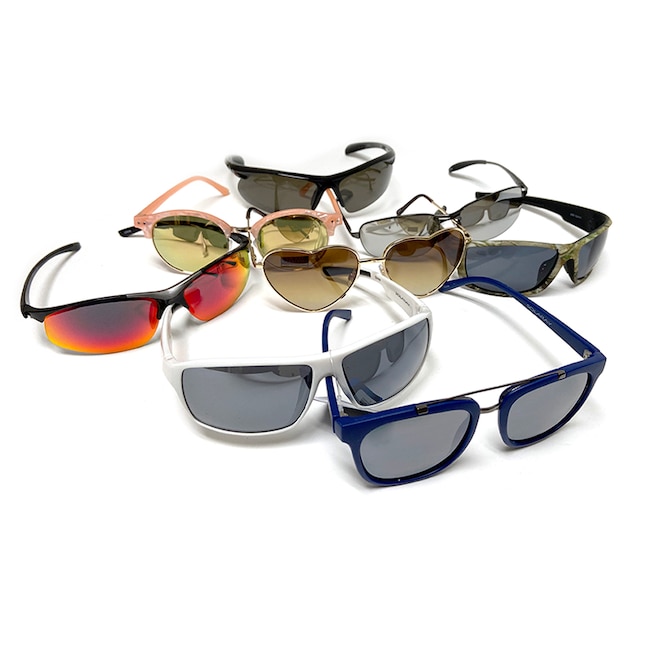 Solaray Adult Unisex Various Colors Plastic Sunglasses
