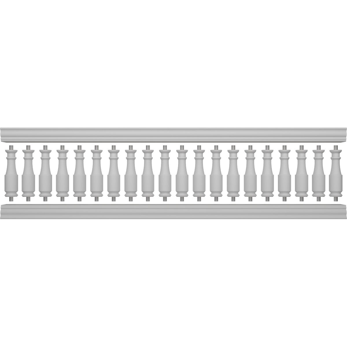 Ekena Millwork BALK32X132HMN railings - View #5