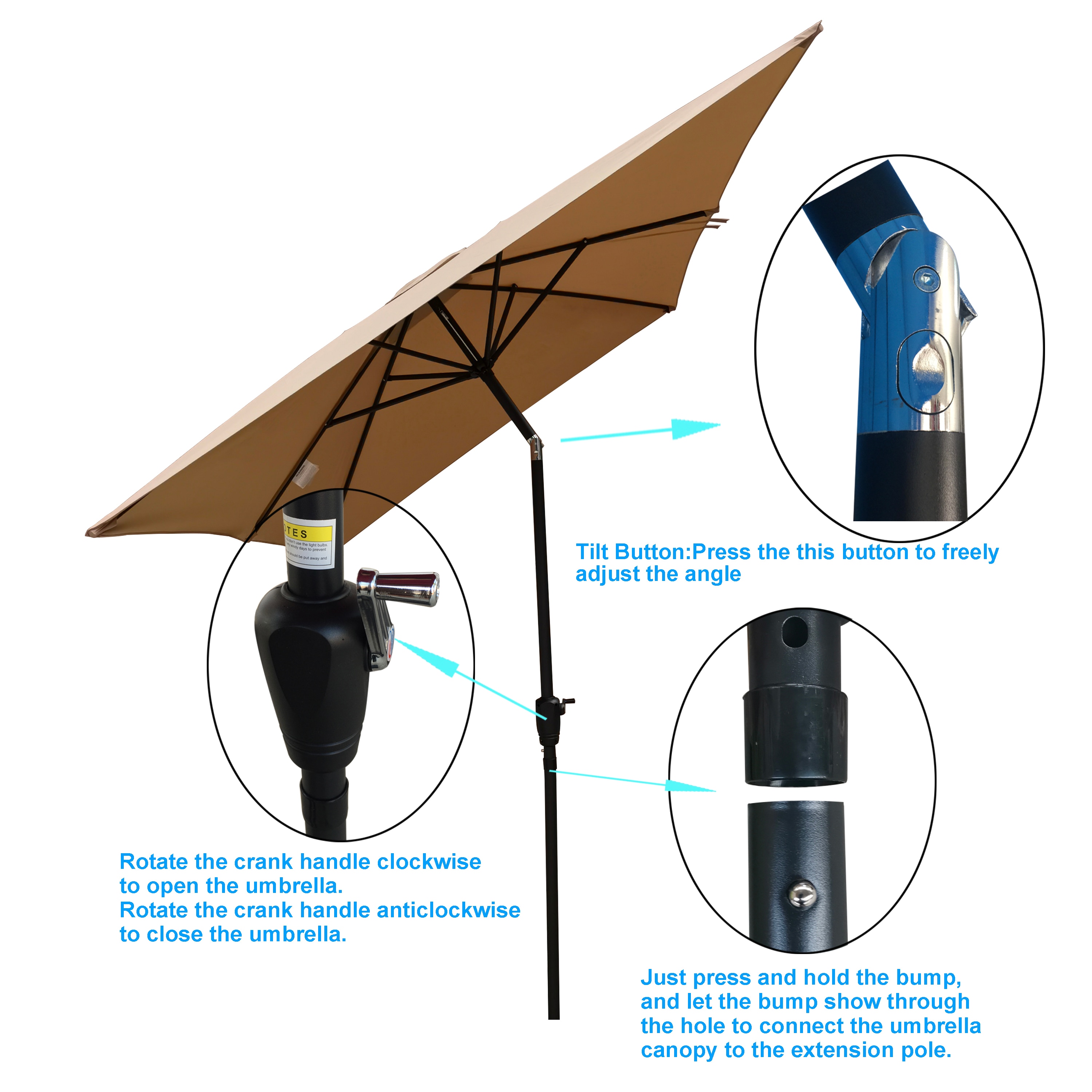 ToolCat LS2-12-HW Umbrellas-2 - View #5