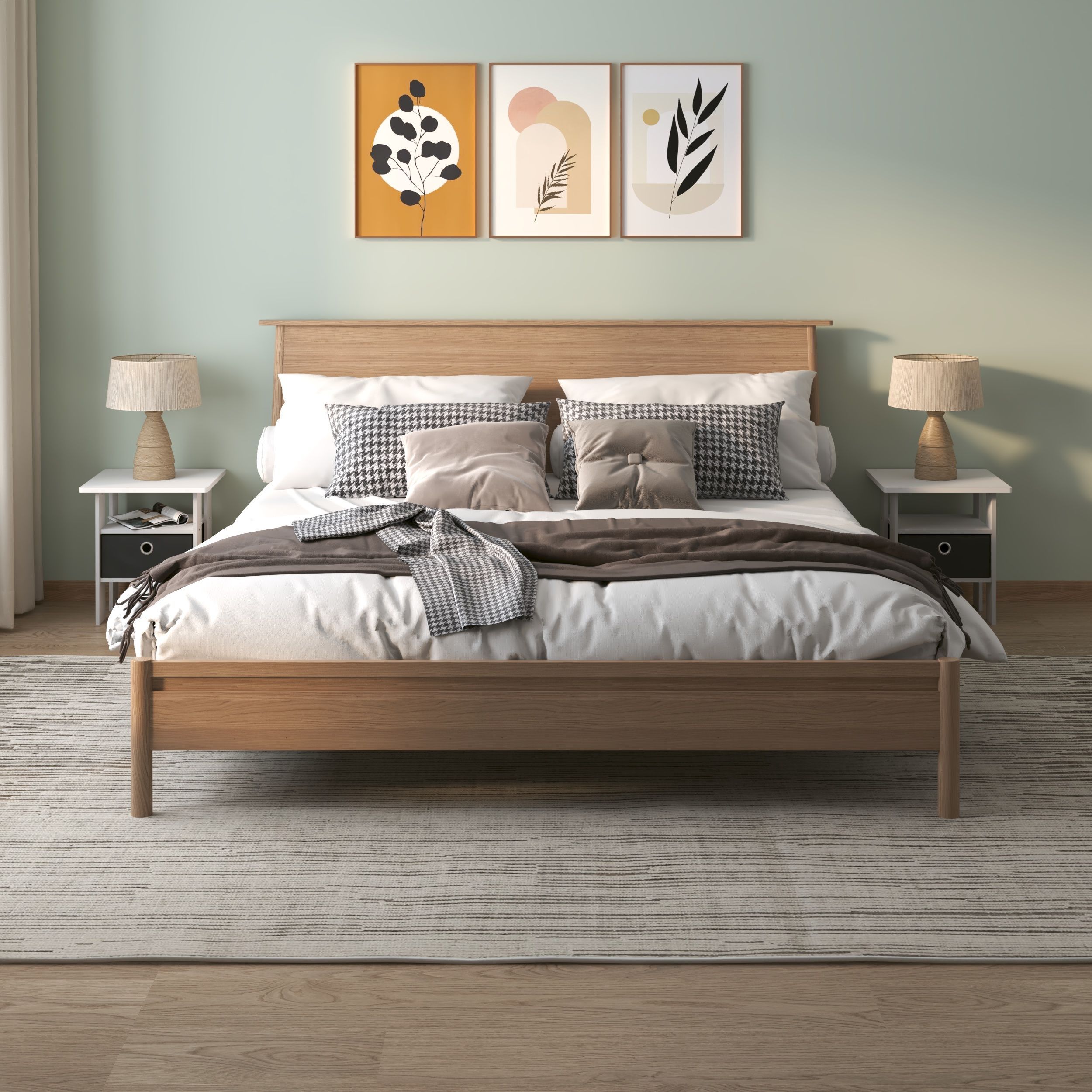 HomLux 11157WHBK-A End-Tables - View #5