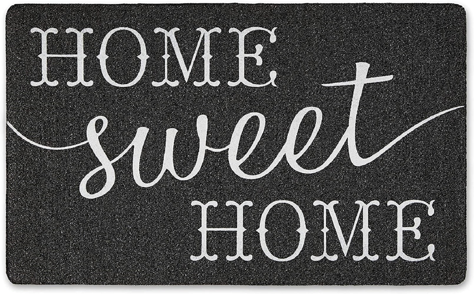 J&V Textiles No Place Like Home Outdoor Rubber Doormat 18 x 30