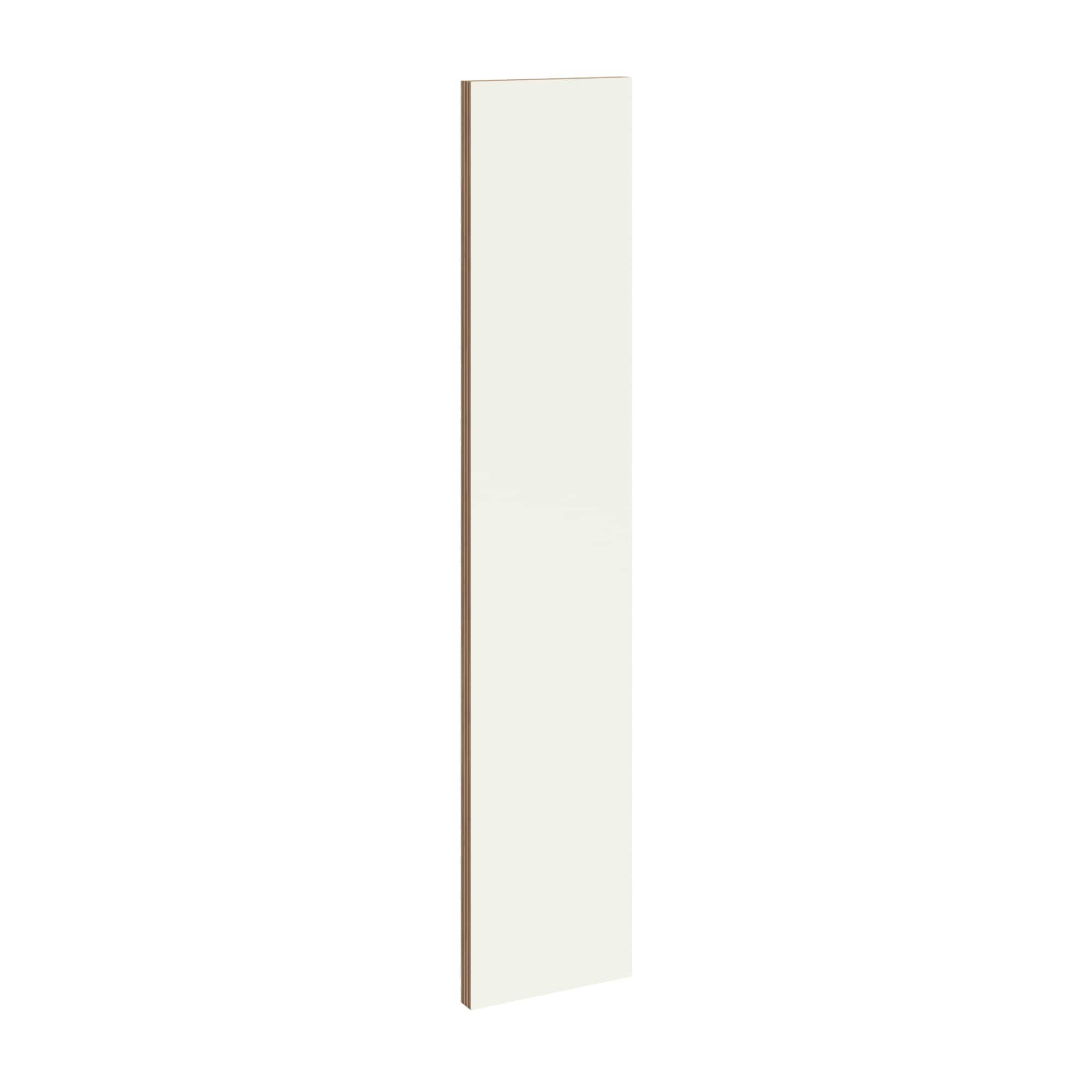 KraftMaid Momentum BF6G71 Deveron Cabinet Fill Strip 6-in W x 30-in H x 0.75-in D Dove White Painted