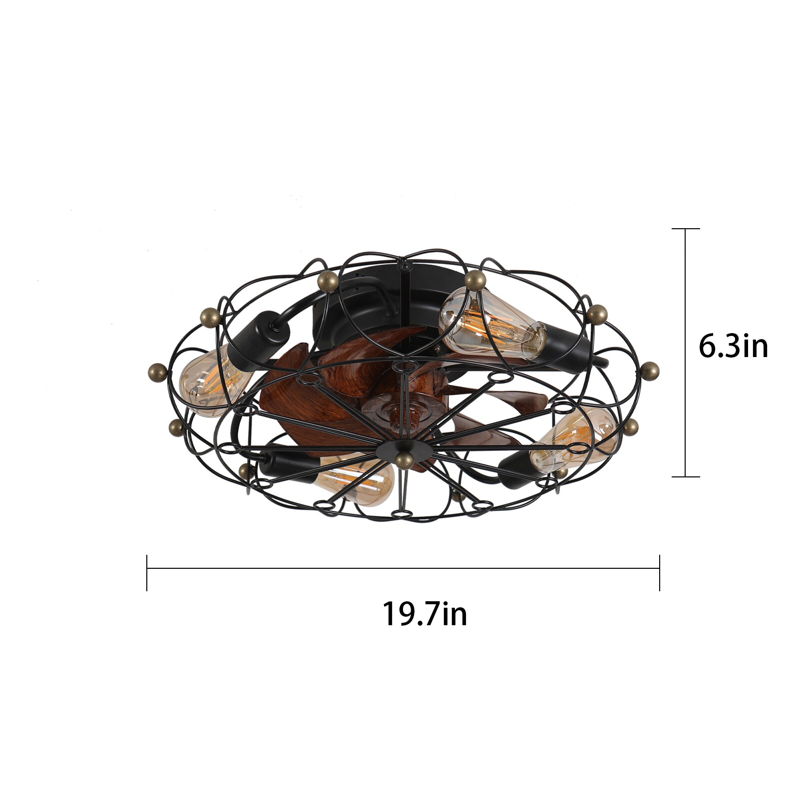 Trivework ZLL6019JH Ceiling-Fans - View #3