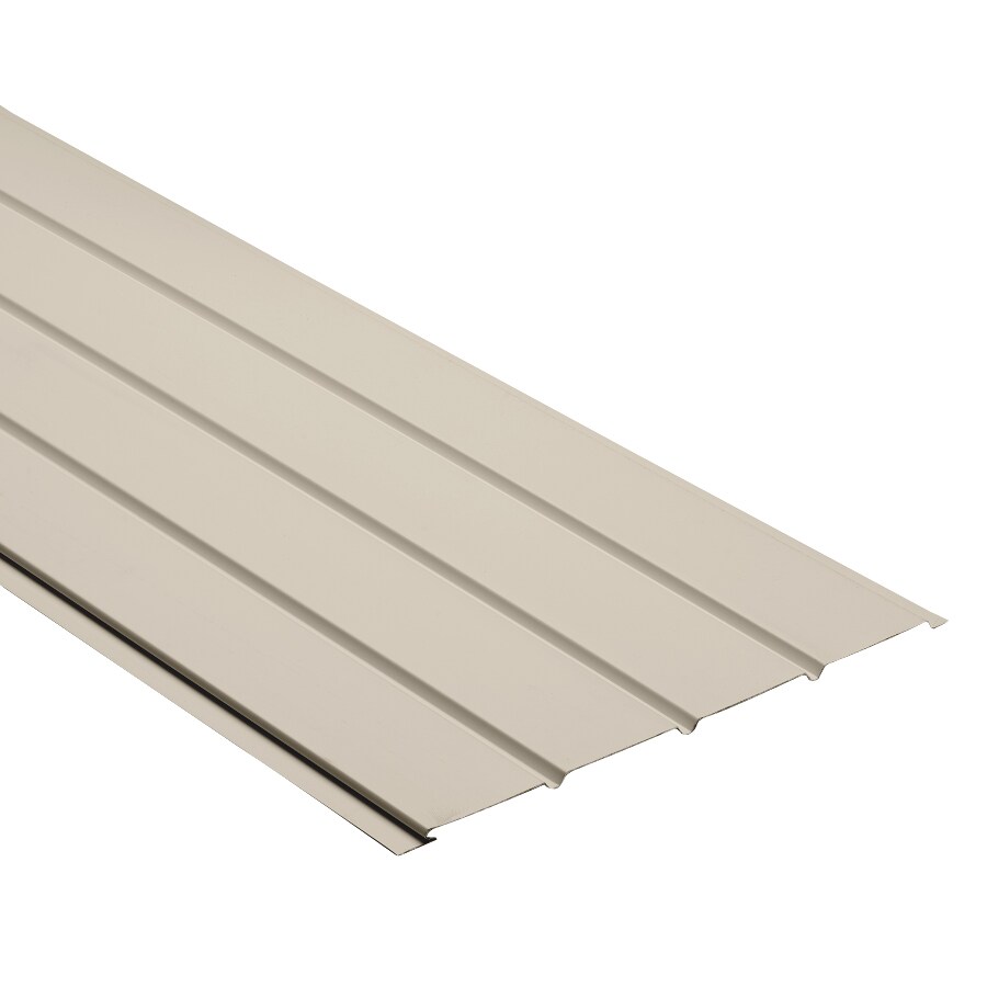 Durabuilt 36797856 16-in x 144-in 140 Tan Aluminum Solid Soffit