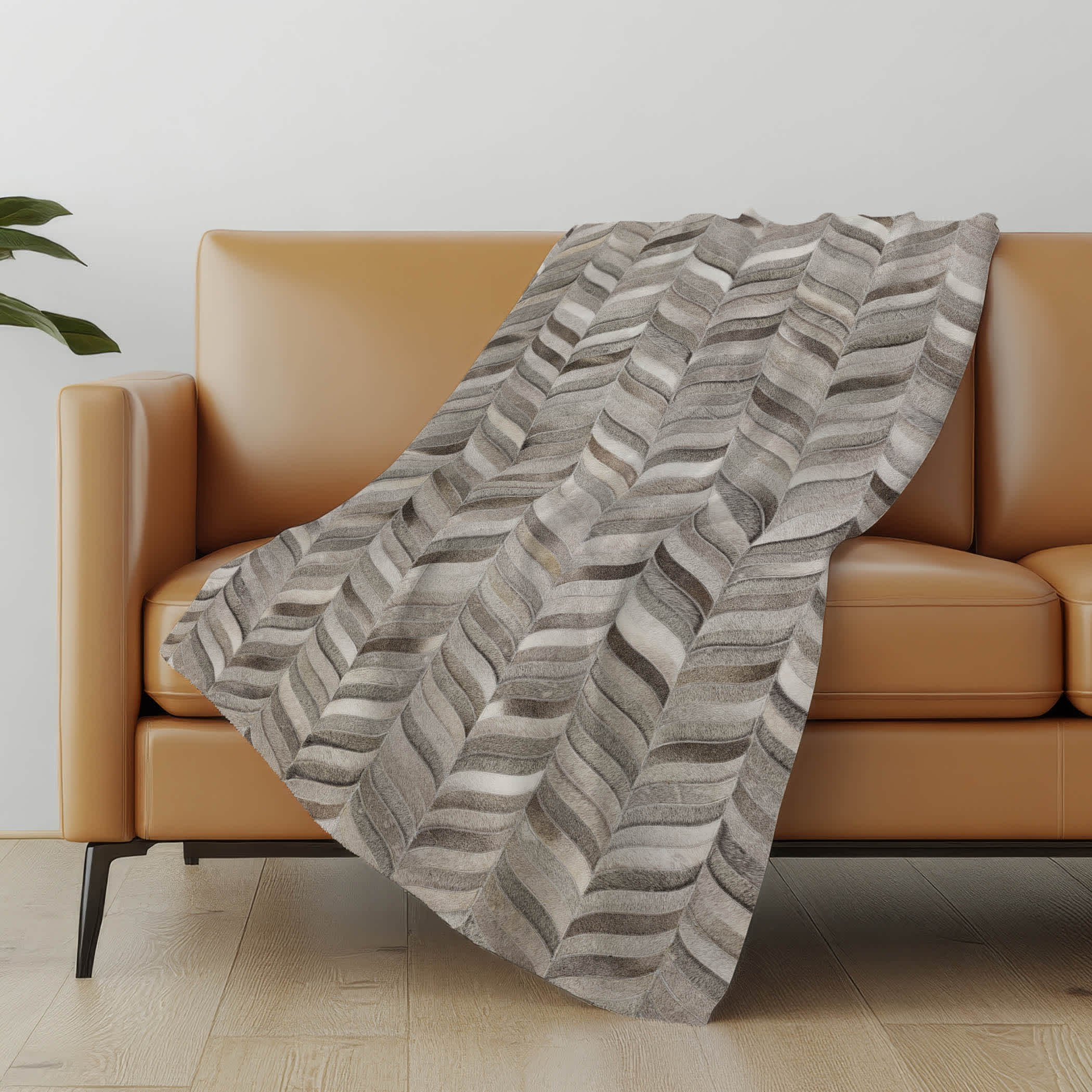 Addison Rugs ASB106GY50X70 Blankets-And-Throws - View #3