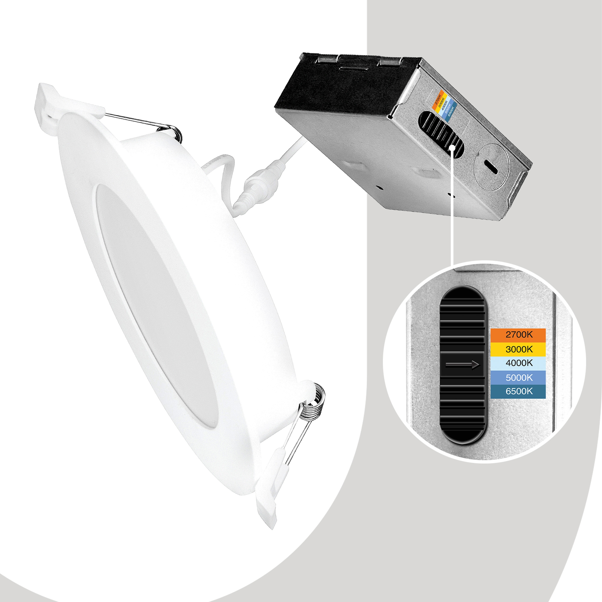 Utilitech LLEDR4XTP/5CCT/12 Led-Retrofit-Downlight - View #3