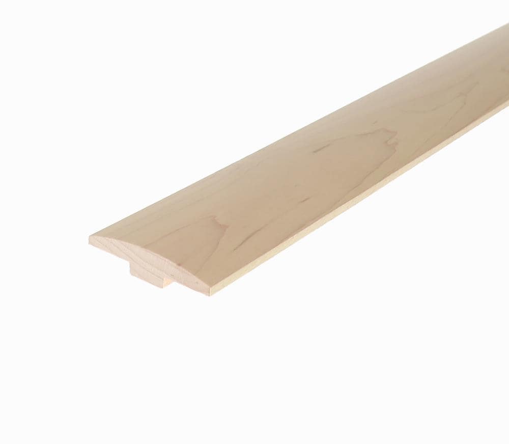 Flexco 3414701 Acacia Cornell 0.432-Inches T x 2-Inches W x 78-Inches L Solid wood T-moulding