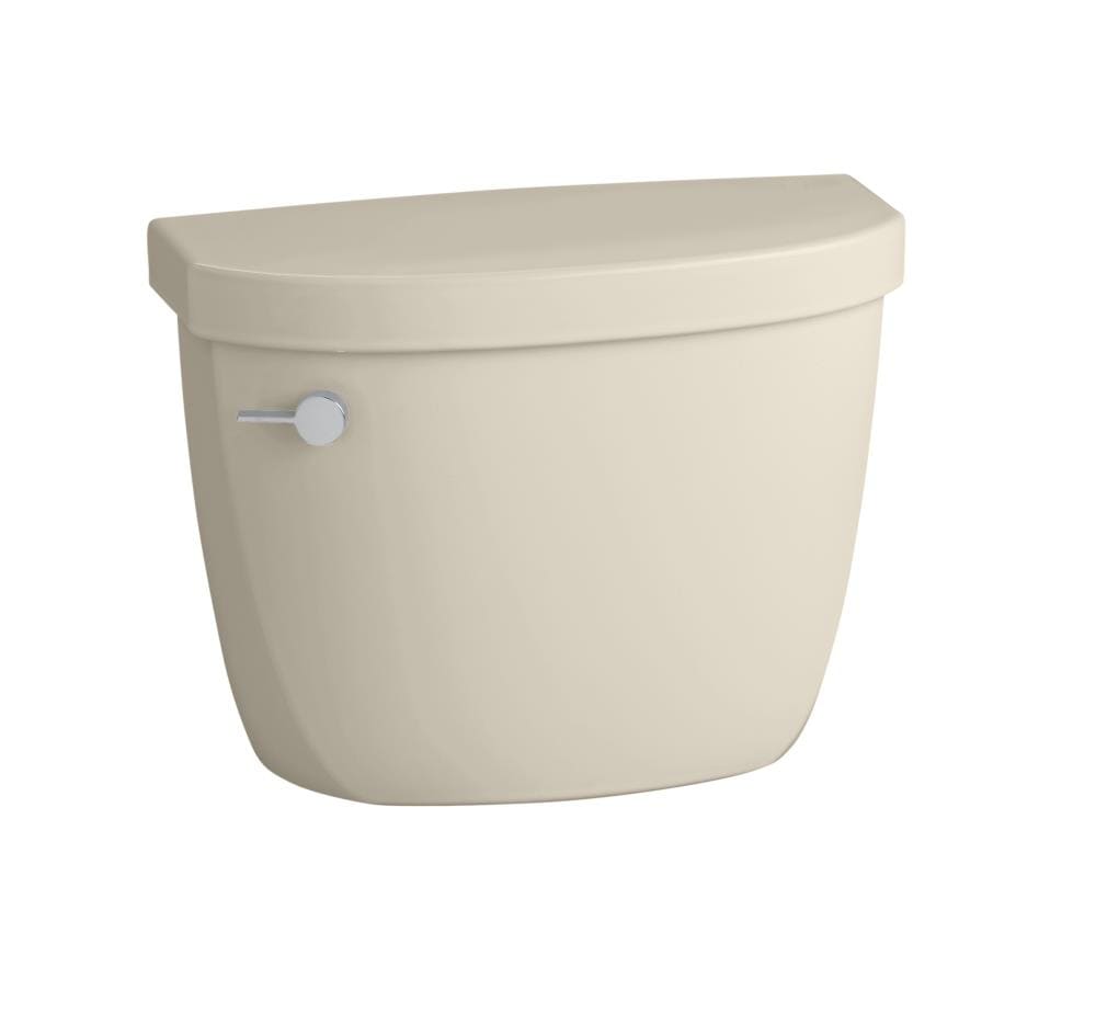 KOHLER Cimarron Biscuit Single-Flush Toilet Tank in the Toilet Tanks ...