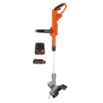 BLACK+DECKER 20-volt Max 12-in Straight Battery String Trimmer with Edger  Conversion Capable 2 Ah (Battery and Charger Included) in the String  Trimmers department at
