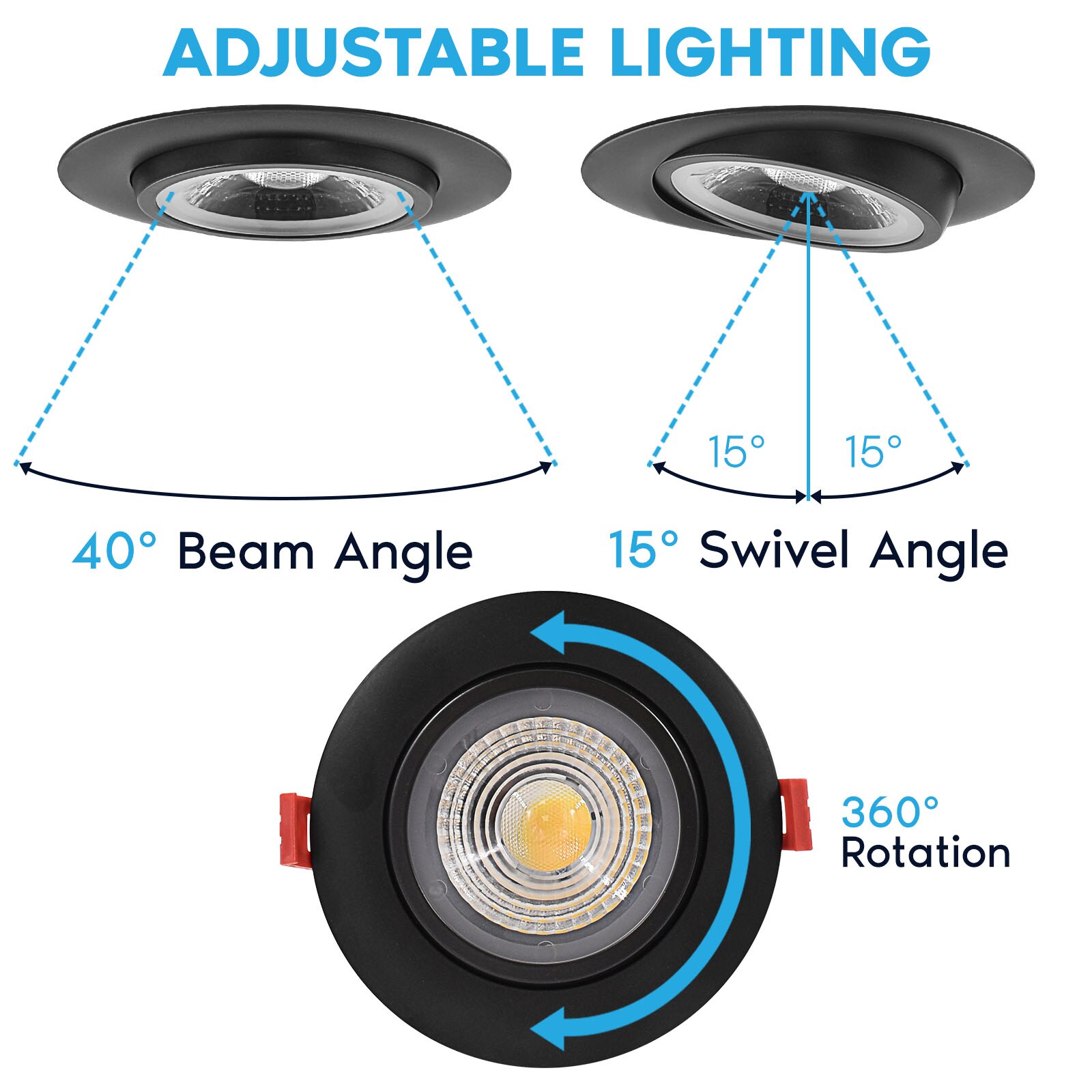 Luxrite LR23226-4PK Led-Retrofit-Downlight - View #4