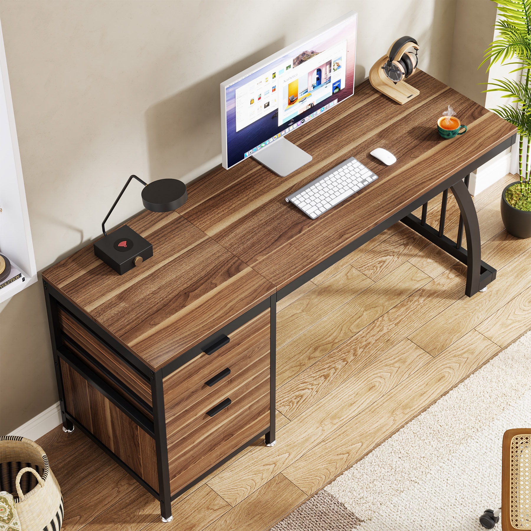Fnova LWTJ-M0048 Office-Tables - View #8