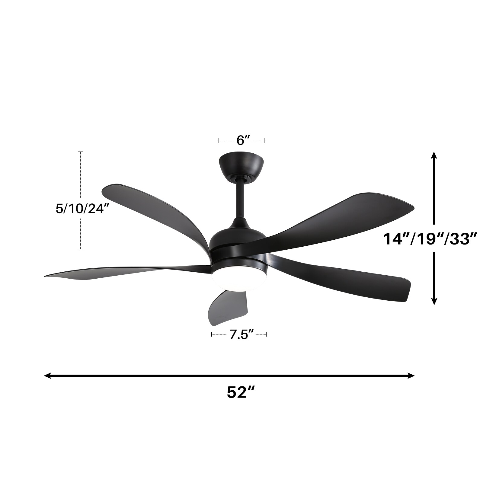 FELIDOMUS CF-552-BK Ceiling-Fans - View #2