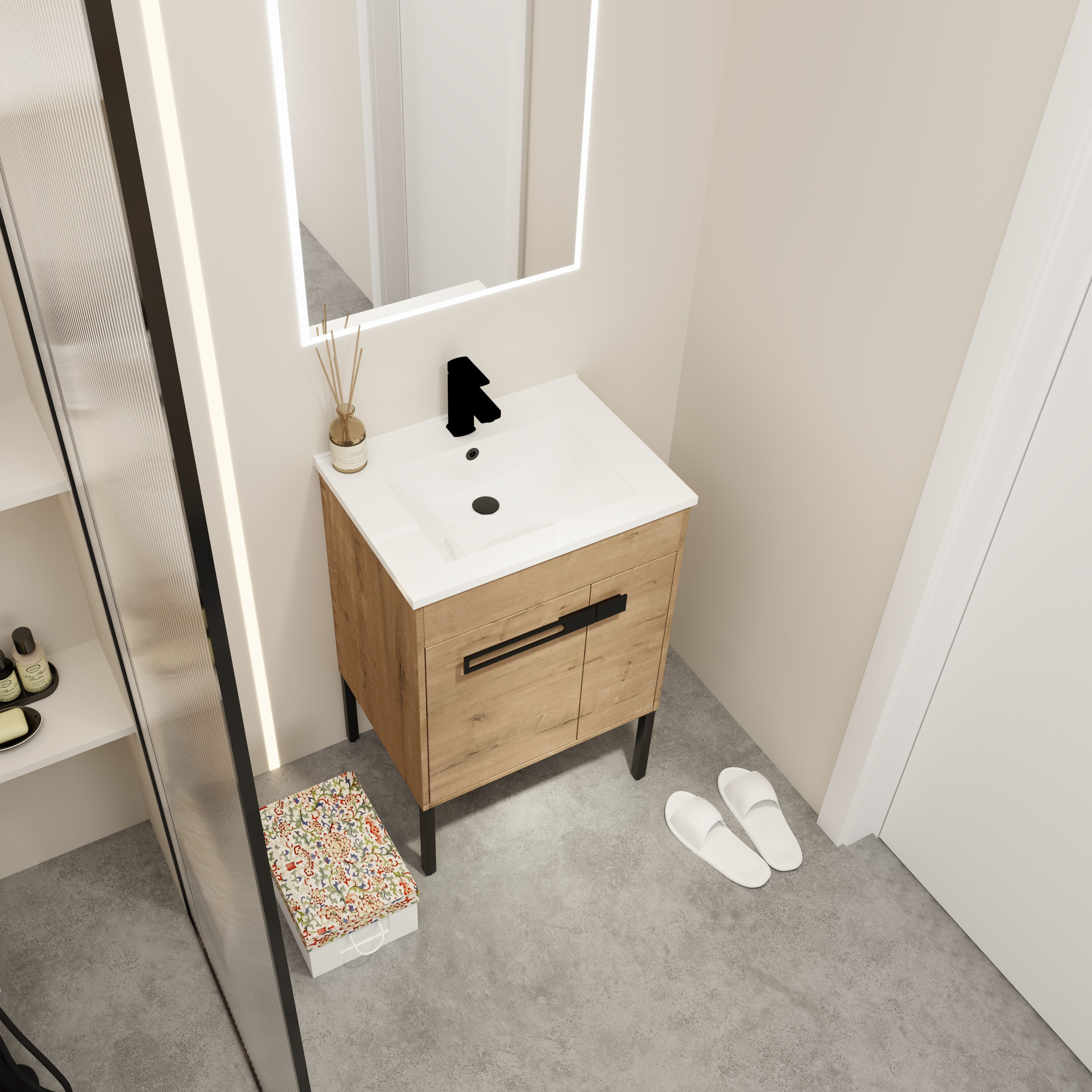 Forclover QNM-0324-IMO Bath-Vanity-Combo - View #2