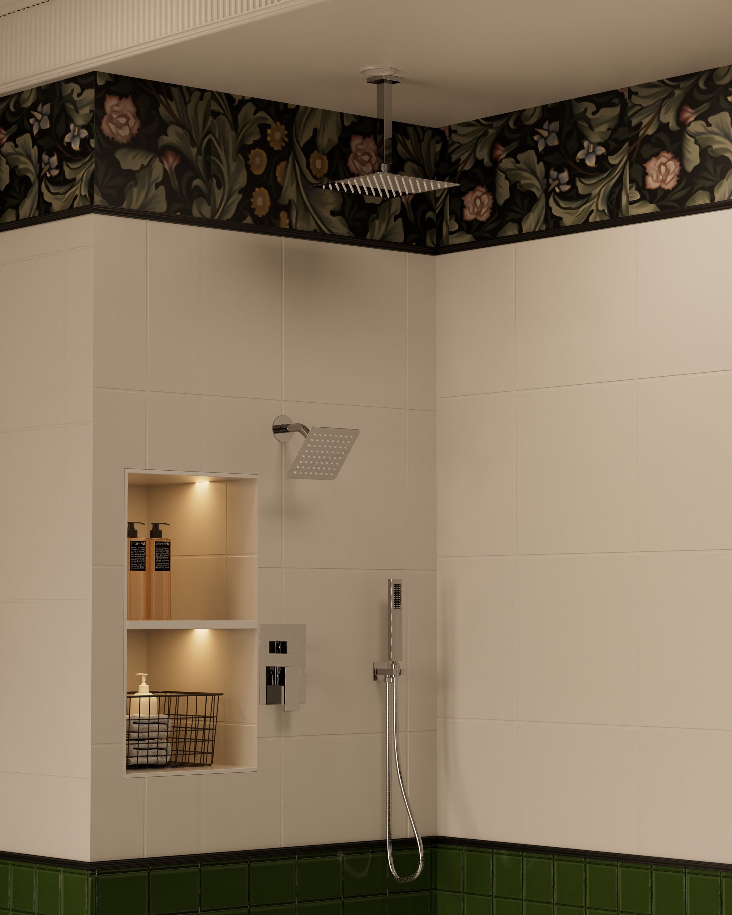 CRANACH C00.CR42.CP Showerhead-Bar-Panels - View #2